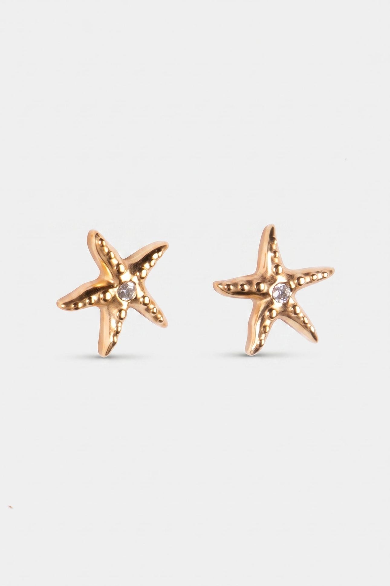 ALOHA STARFISH OHRRINGE GOLD 4