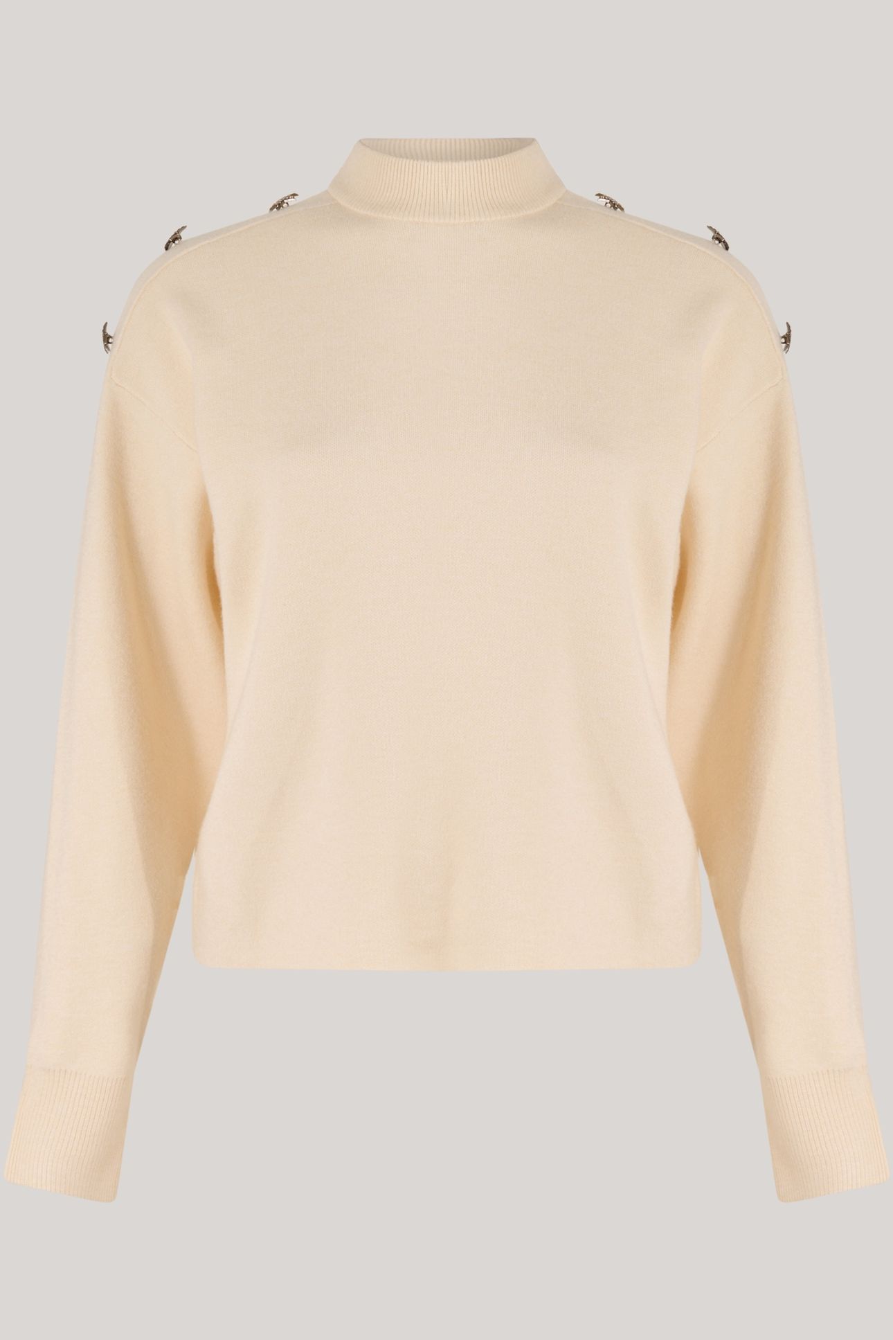 LA-SBSTAR BUTTON KNIT OFFWHITE 3