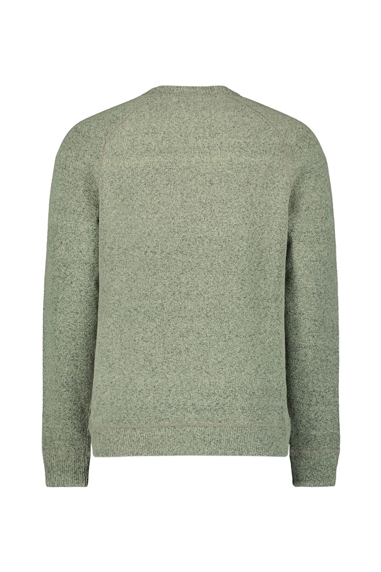 PULLOVER CREWNECK SOFT WOOL BLEND LIGHT MOSS 5