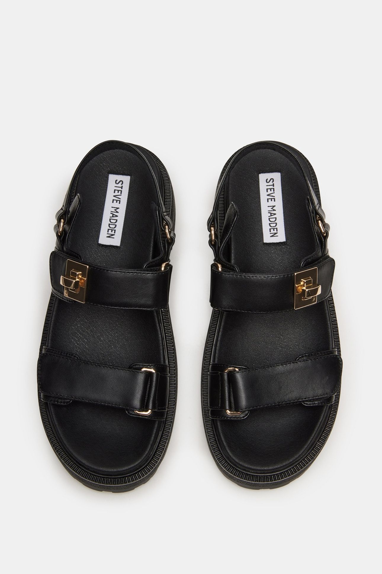 SUPERMONA SANDALS BLACK LEATHER 4