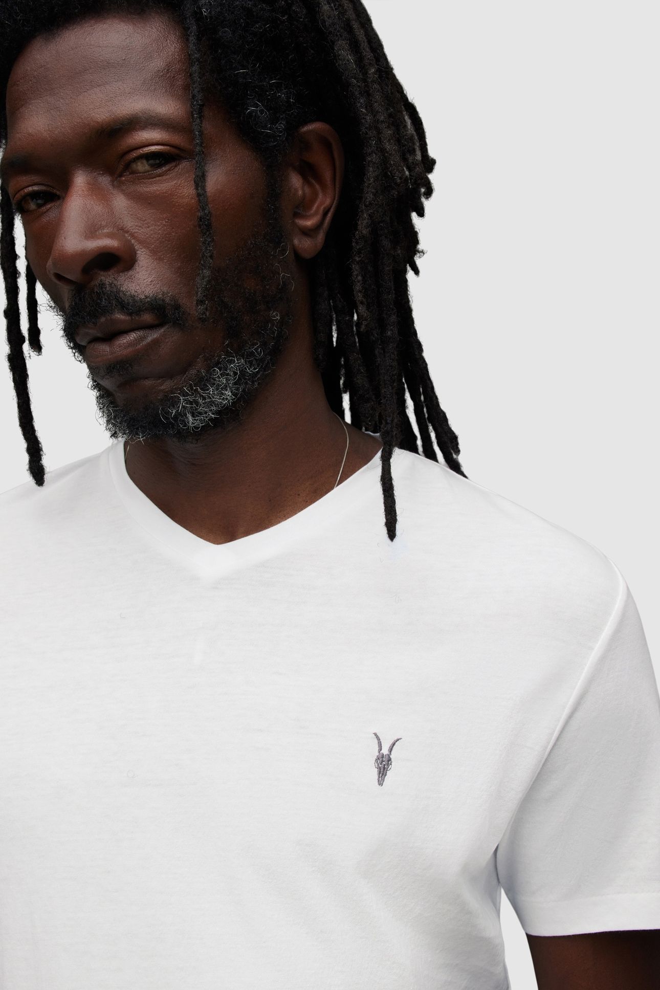 TONIC V NECK OPTIC WHITE 5