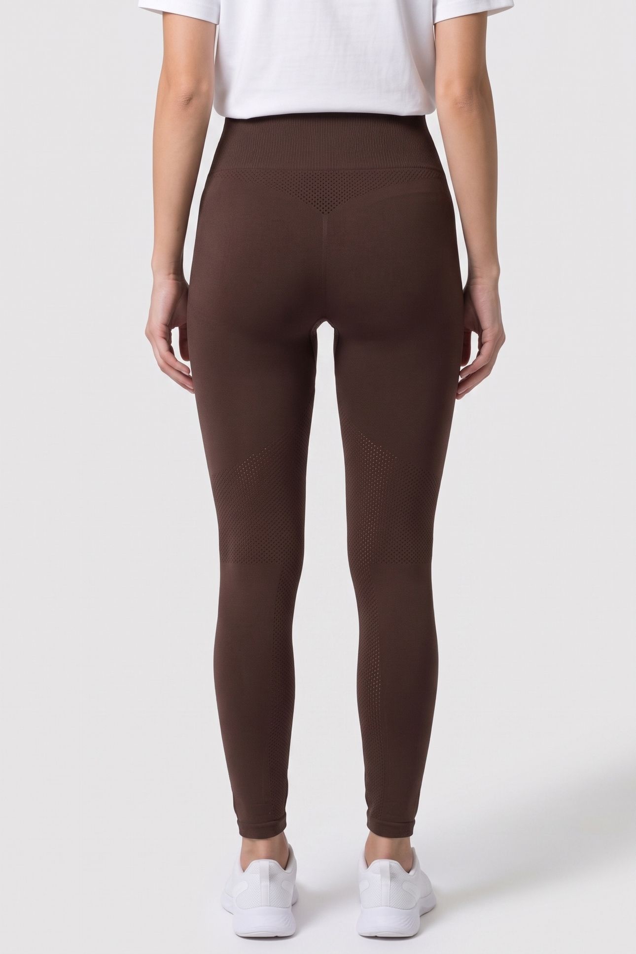 RIBORG SEAMLESS TIGHTS BROWN 2