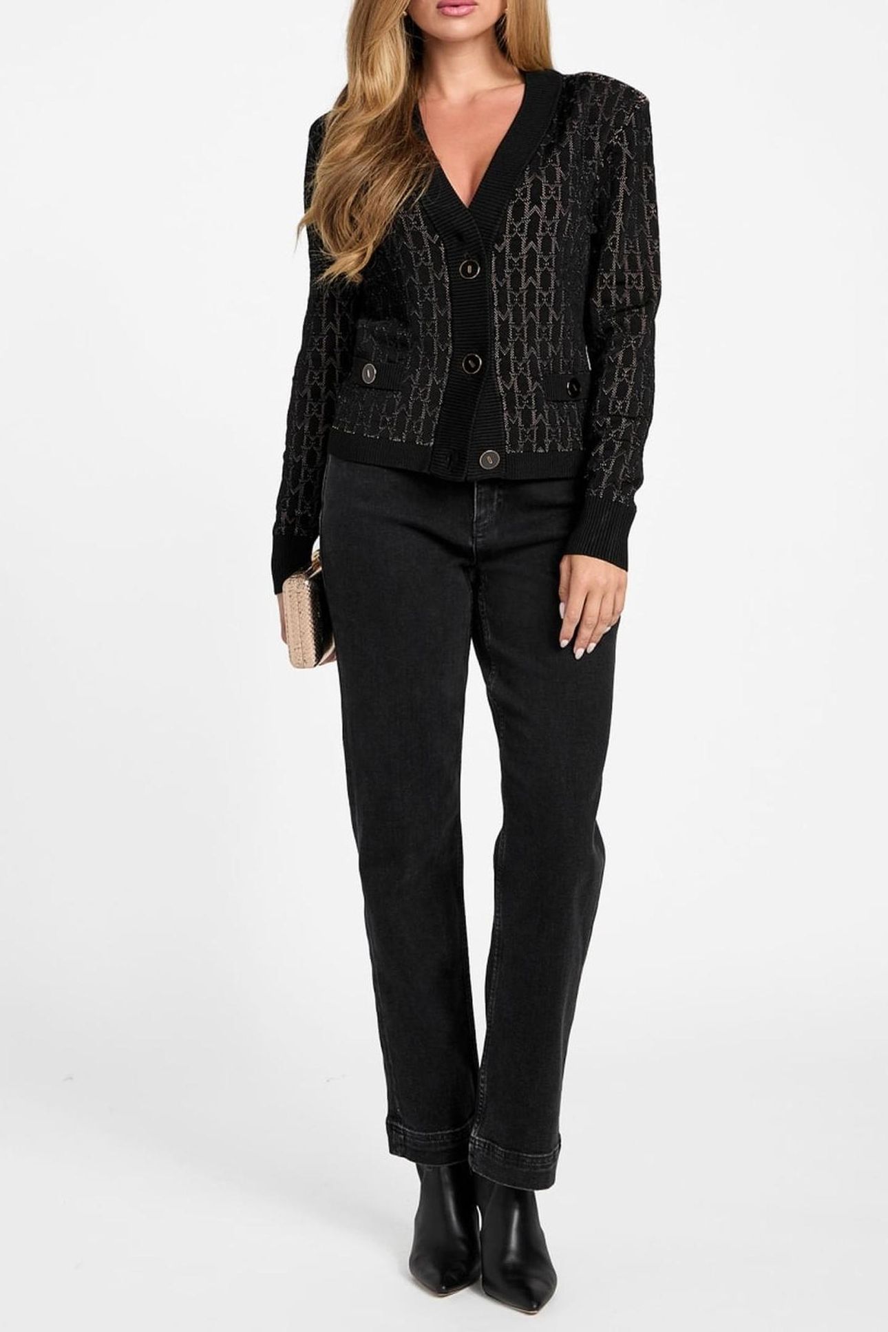 DORIS STRAIGHT DENIM JET BLACK A996 4