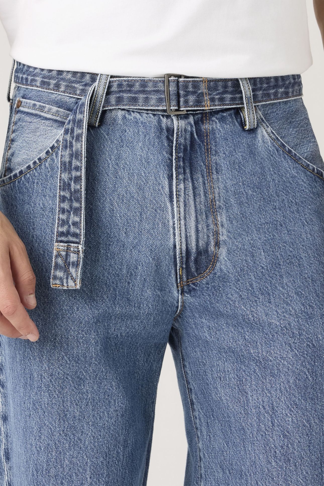 TWISTED BAGGY WIDE JEANS 7