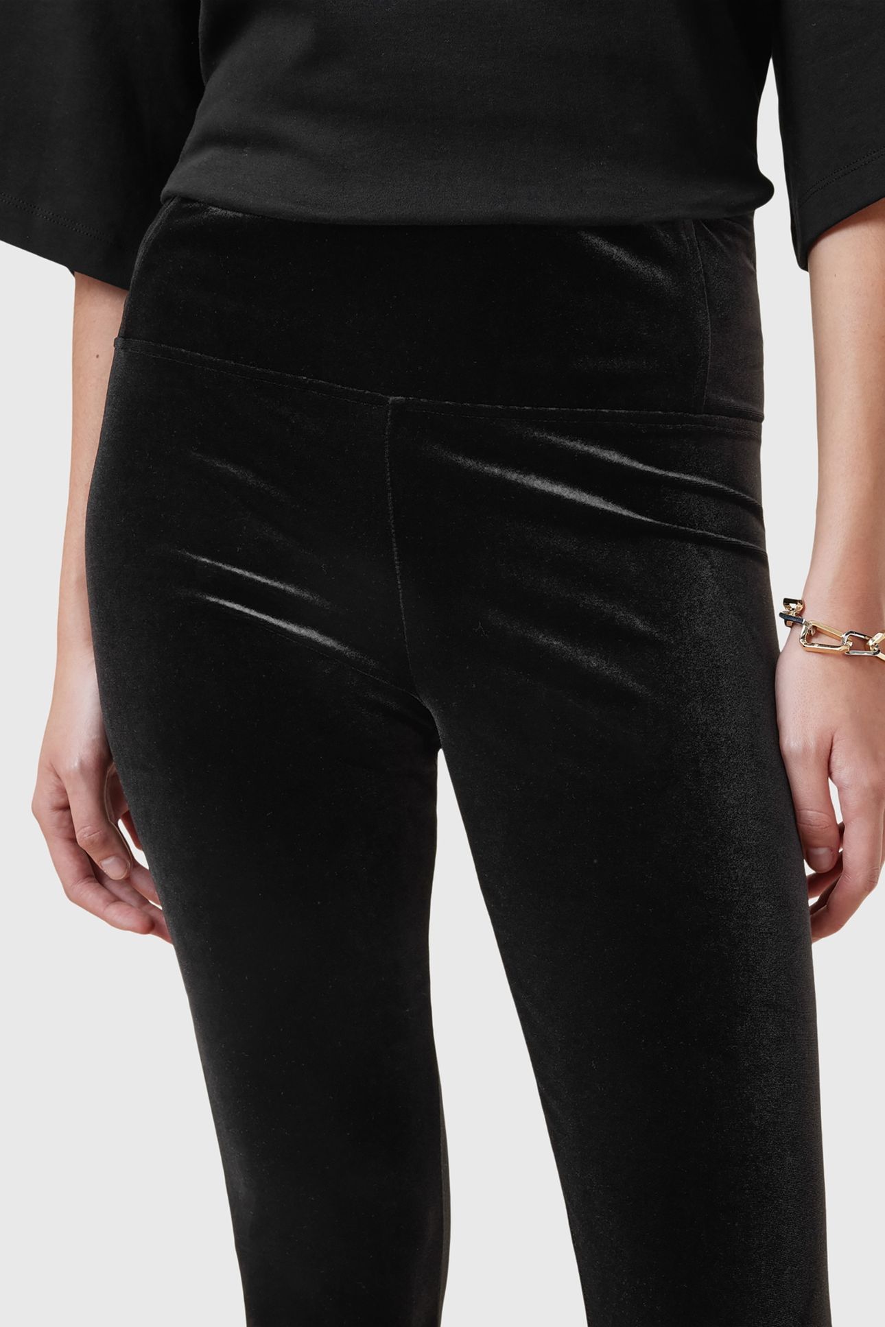 CORA VELVET LEGGING BLACK 7