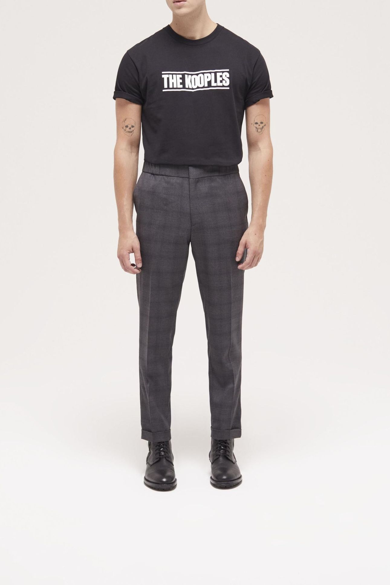 PANTALON COSTUME FIT BLACK 2