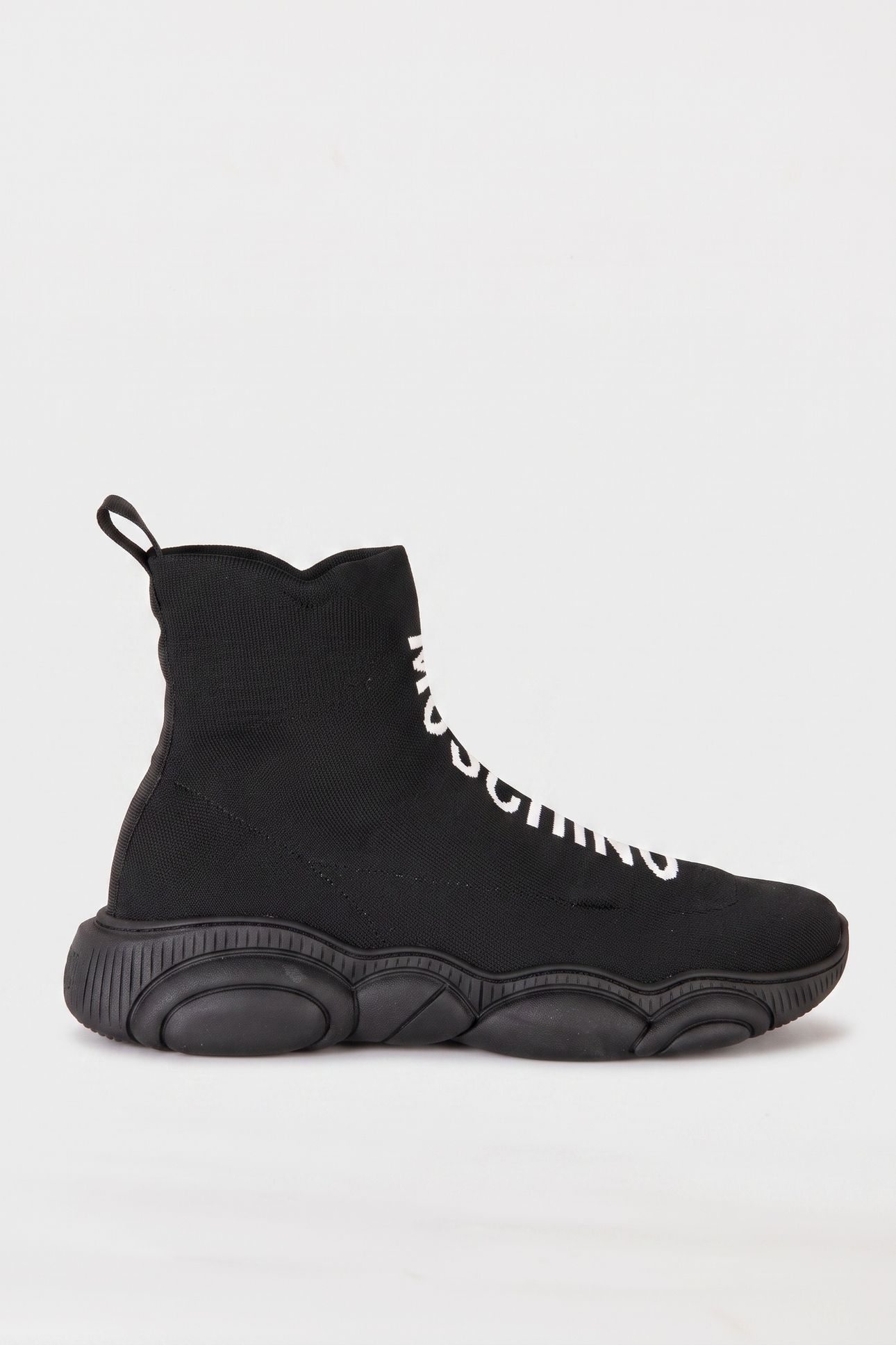 TEDDY SHOES HIGH TOP WITH LOGO BLACK 1