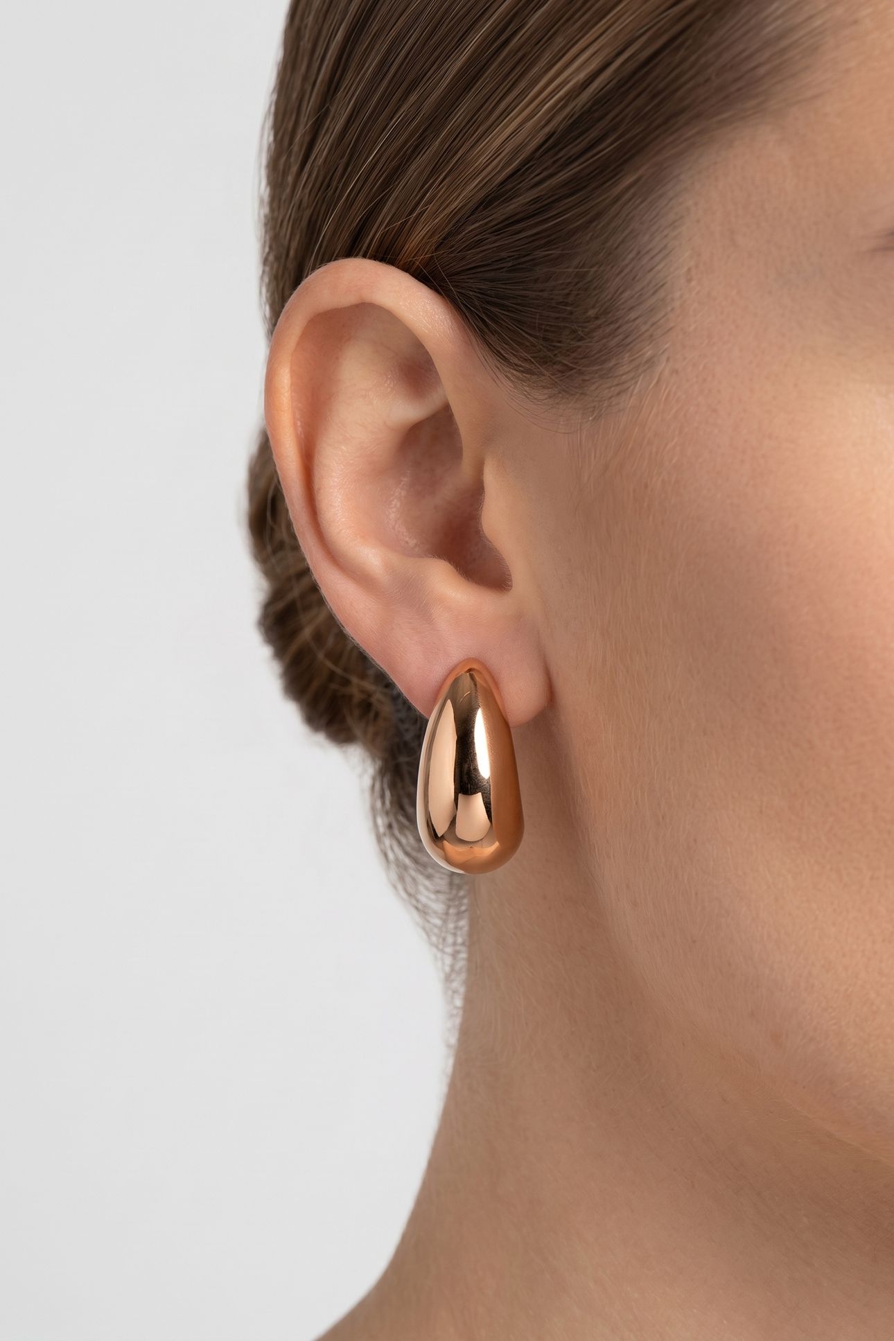 BIG DROP OHRRINGE ROSEGOLD 1