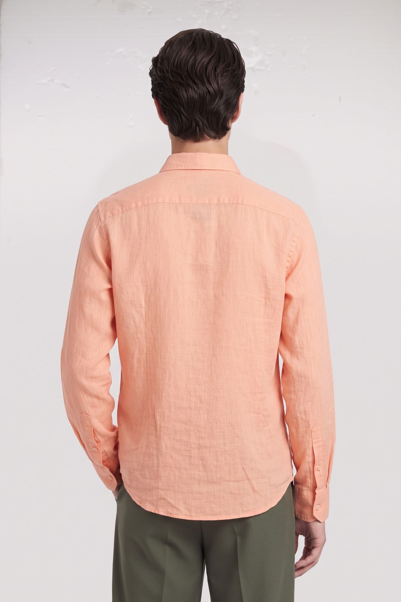 GUESS ECO LS NAPA LINEN SHIRT FUJI SUNRISE MULTI 2