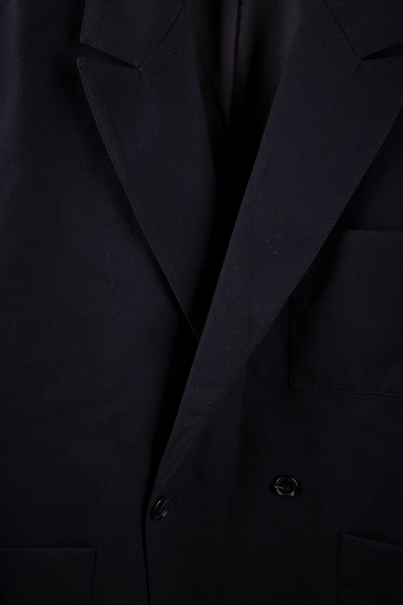 SHORT DOUBLE-FACE WOOL JACKET BLUE 4
