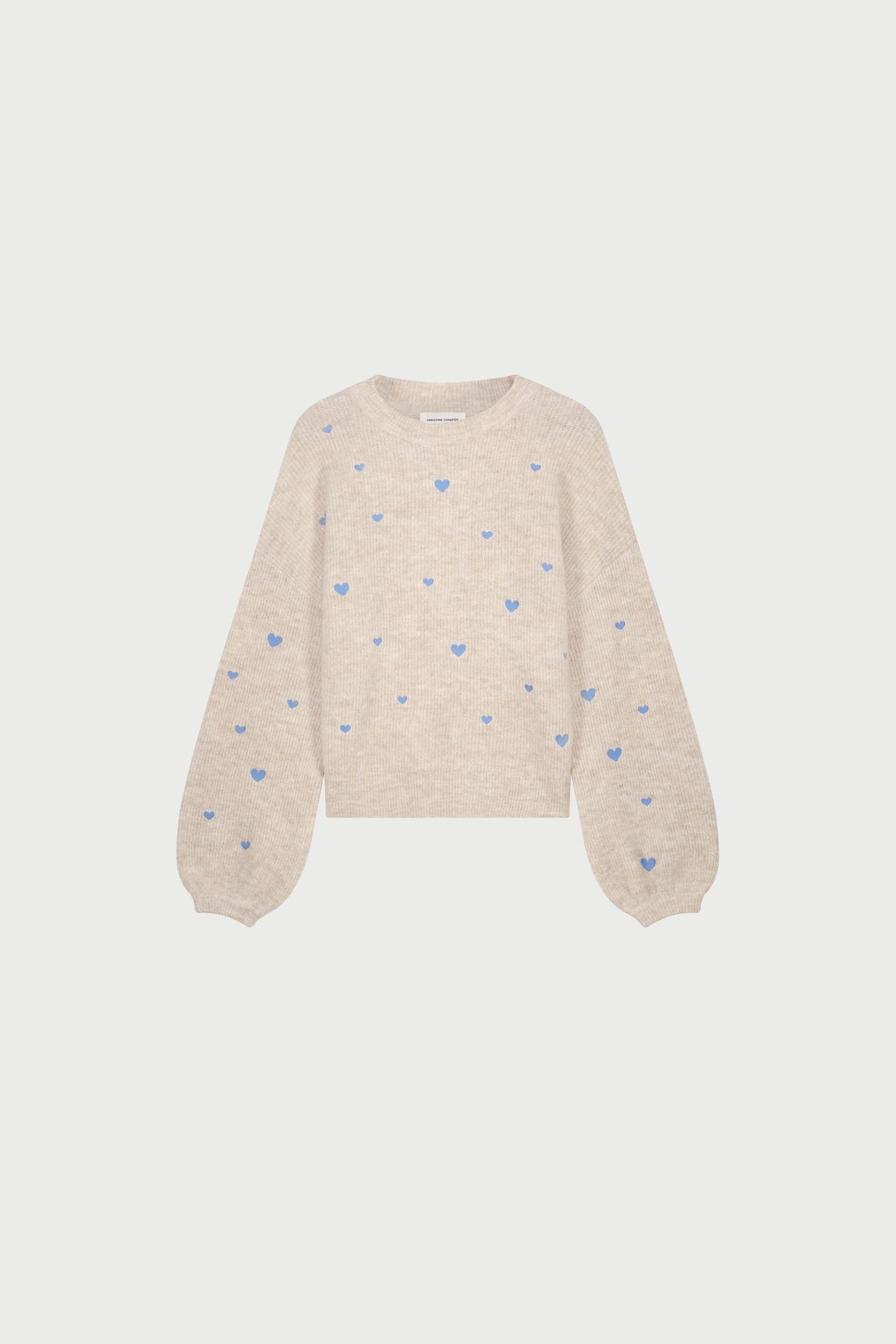 LIDIA PULLOVER OATMEAL MELANGE 4