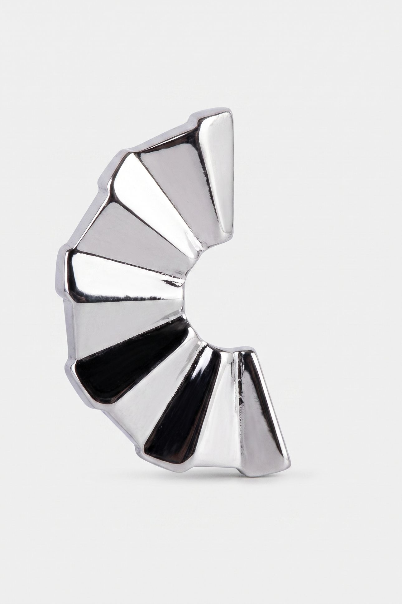 FAN OHRRINGE SILVER 4