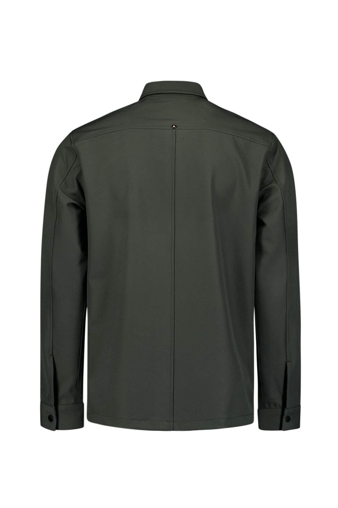 OVERSHIRT FULL ZIPPER STRETCH SEDOC DARK STEEL 5
