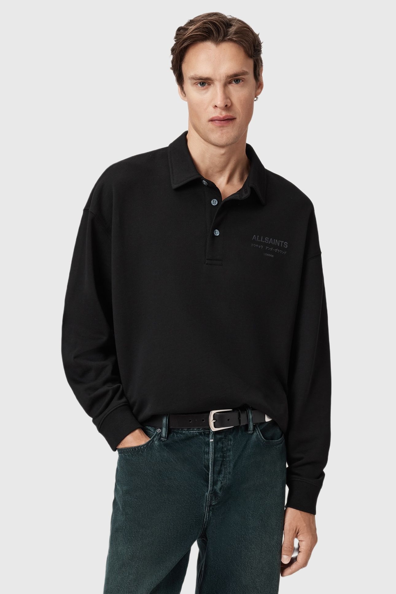 XANDER SWEAT POLO JET BLACK 3