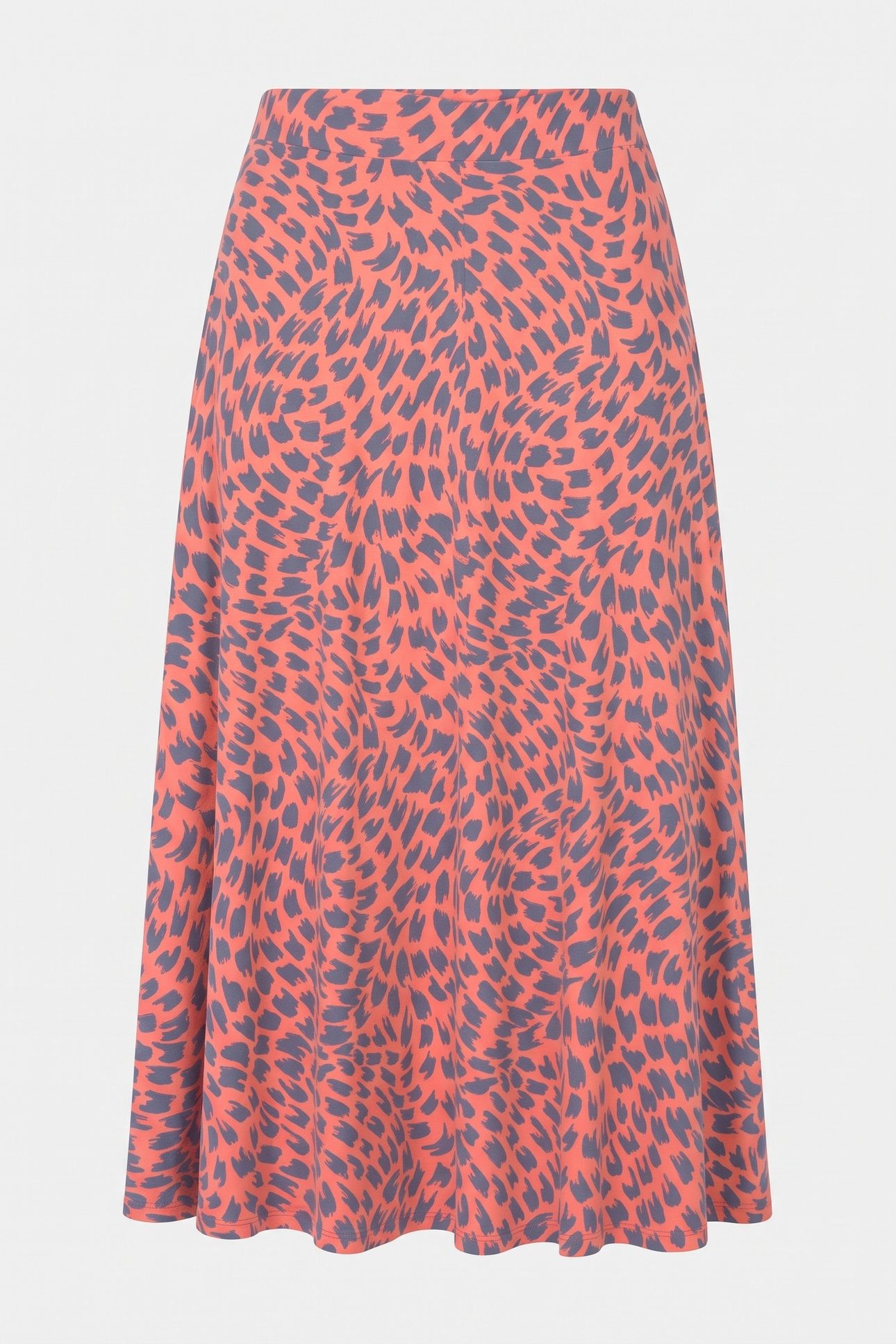 JANE JERSEY MAXI SKIRT RED PRINT 3