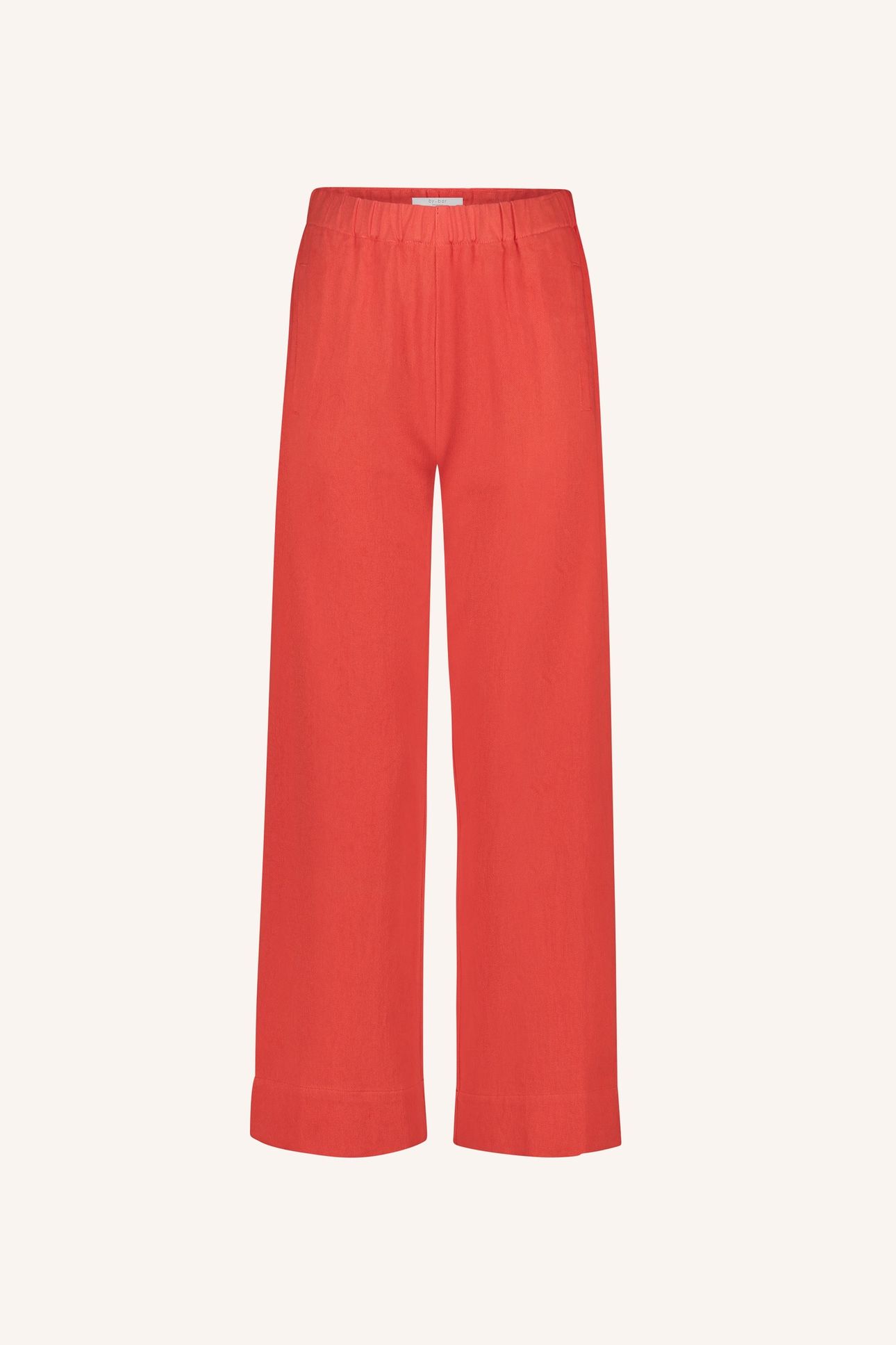 MEES TWILL PANTS POPPY RED 6