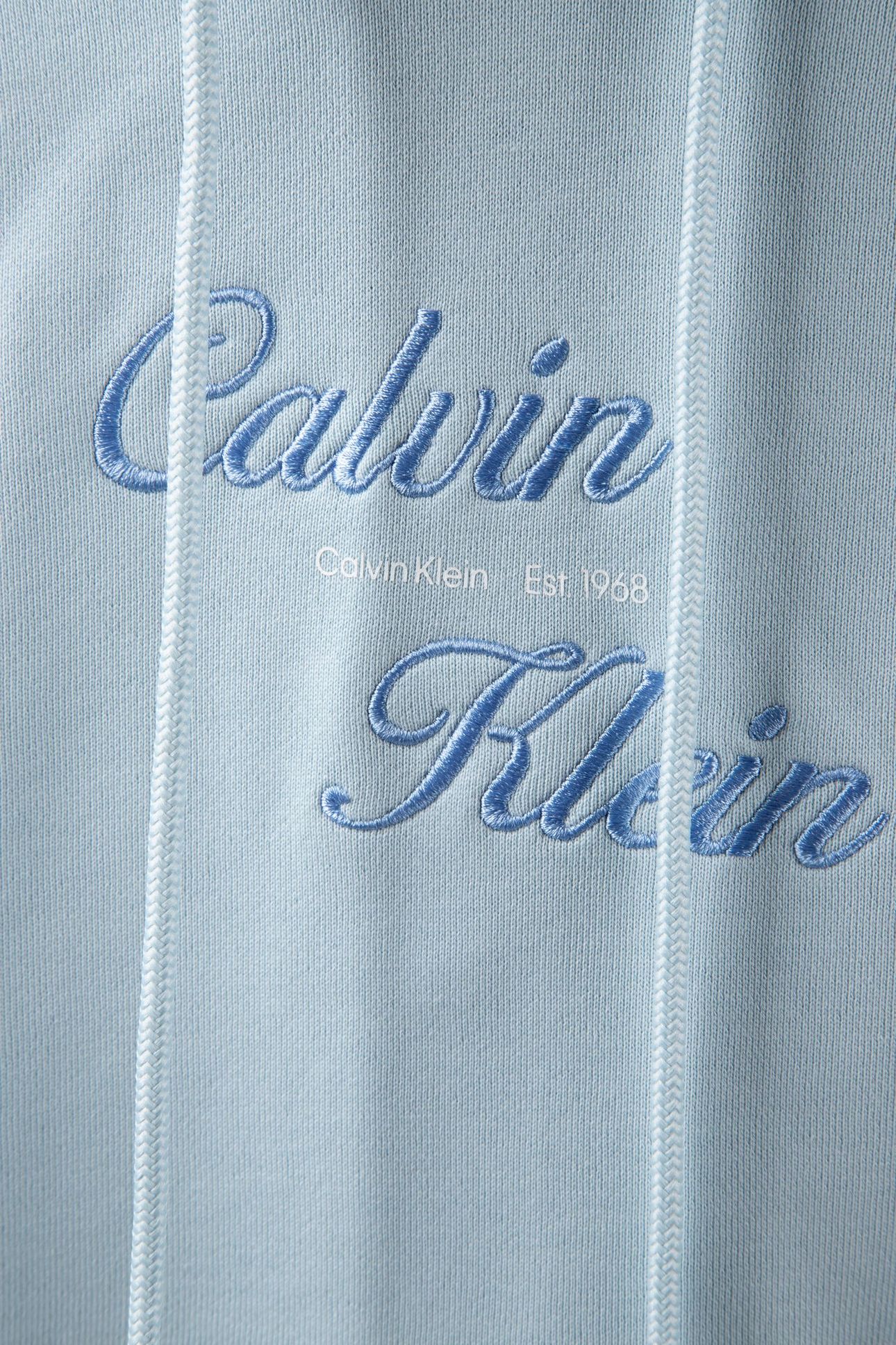 LONG SLEEVE CLASSIC 350GSM TERRY SCRIPT WINTER SKY 4