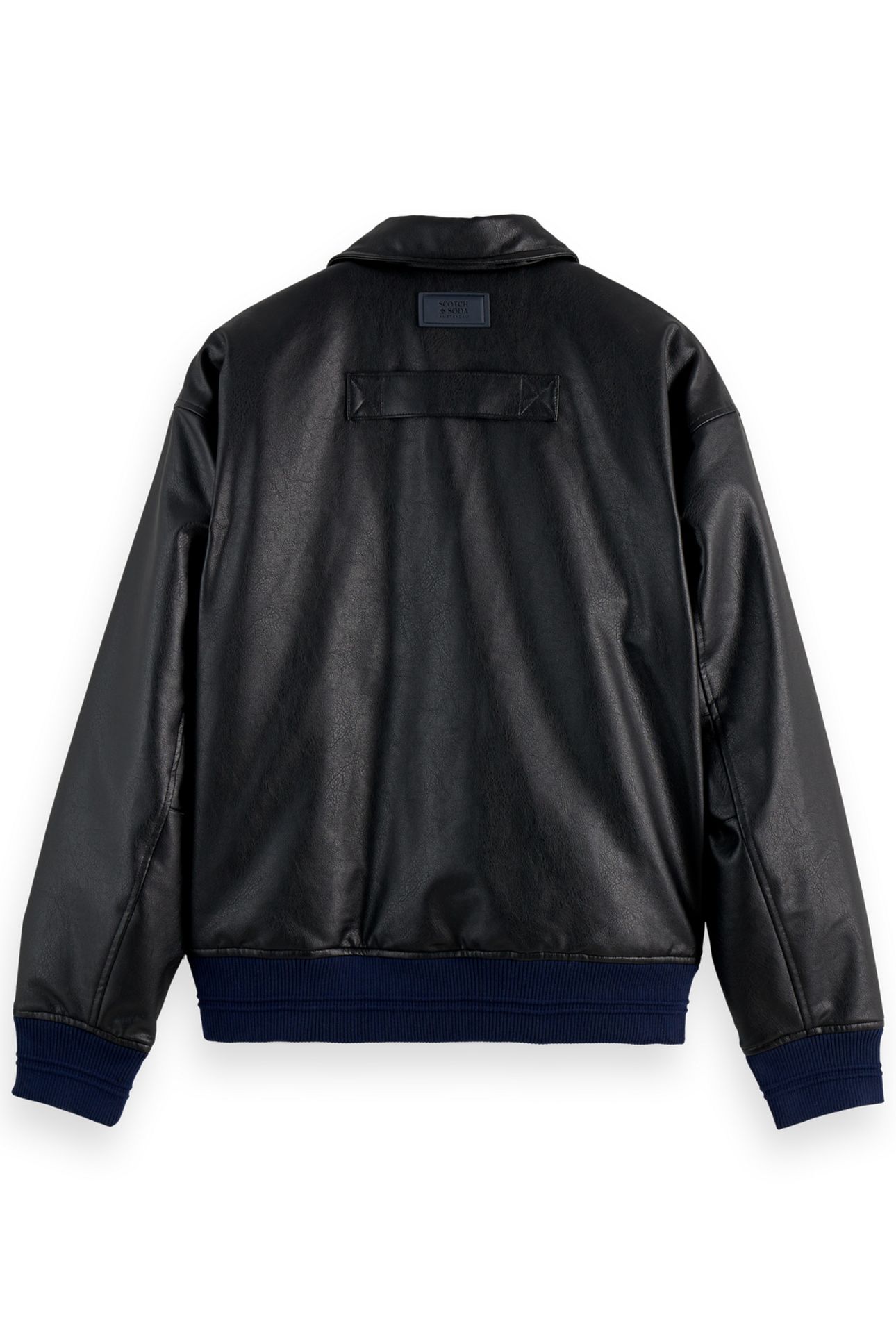 FAUX LEATHER PUFFER METEORITE 5