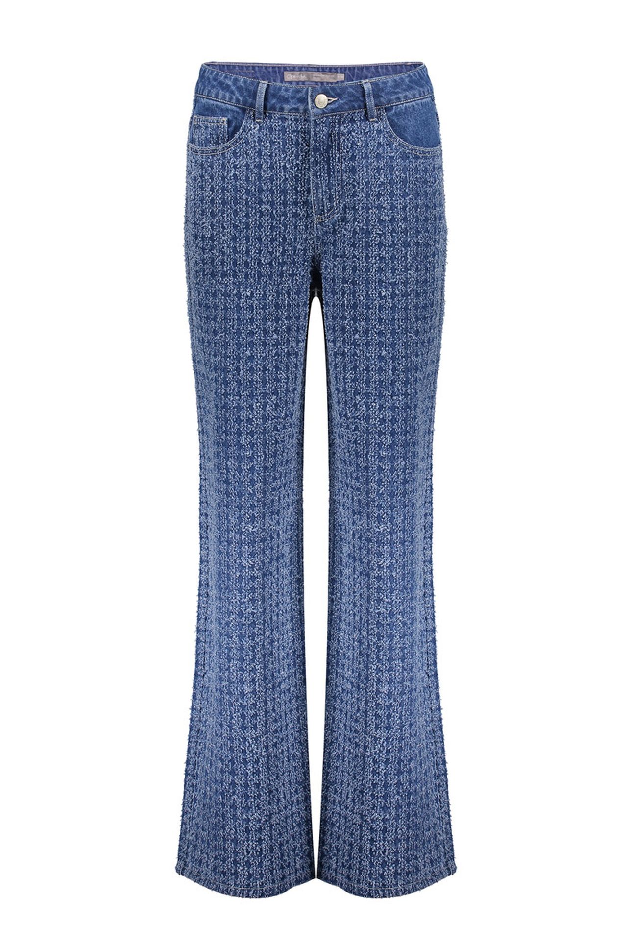 JEANS WIDE STONEWASH DENIM 1
