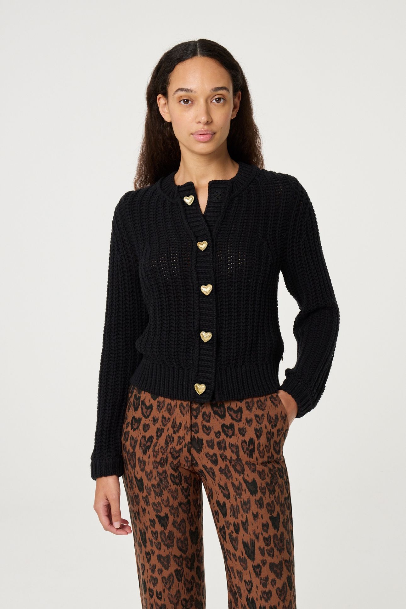 SUN CARDIGAN BLACK 2
