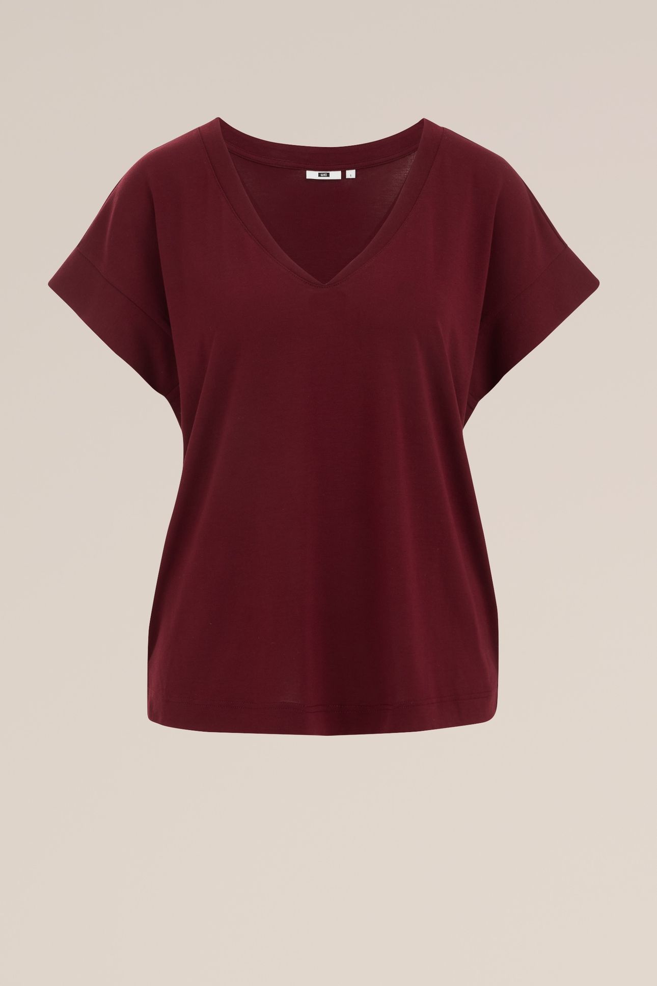 T-SHIRT BURGUNDY RED 4