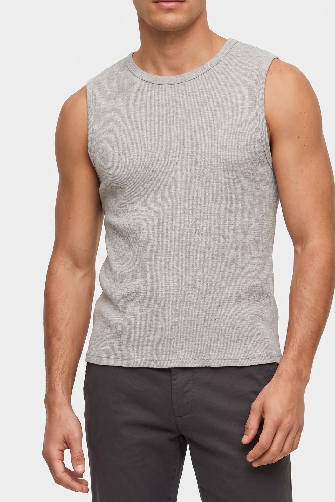 PUMBO TANK TOP GRIS CHINE 1