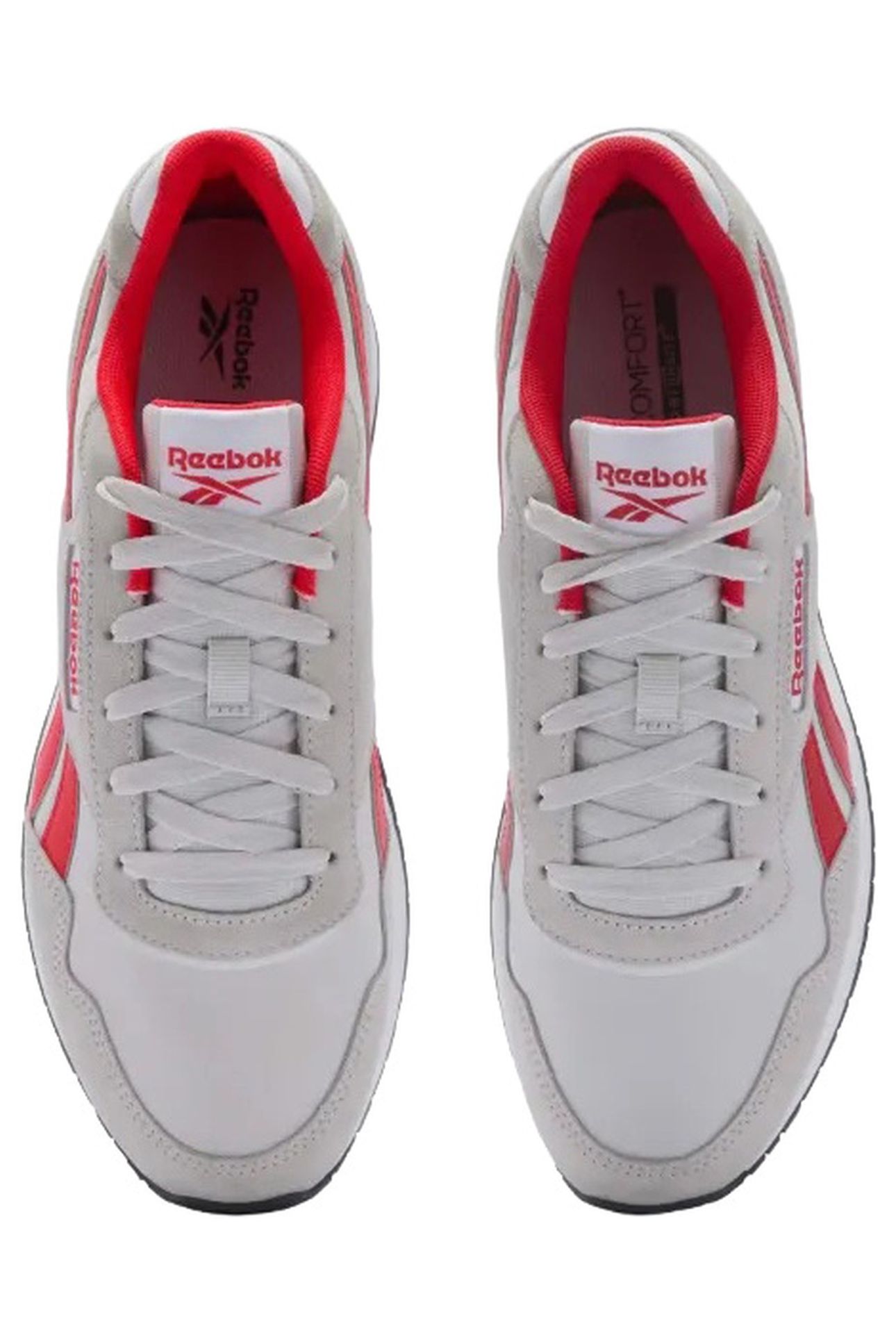 UNISEX REEBOK GLIDE MIST GREY/ENERGY RED/WHITE 3