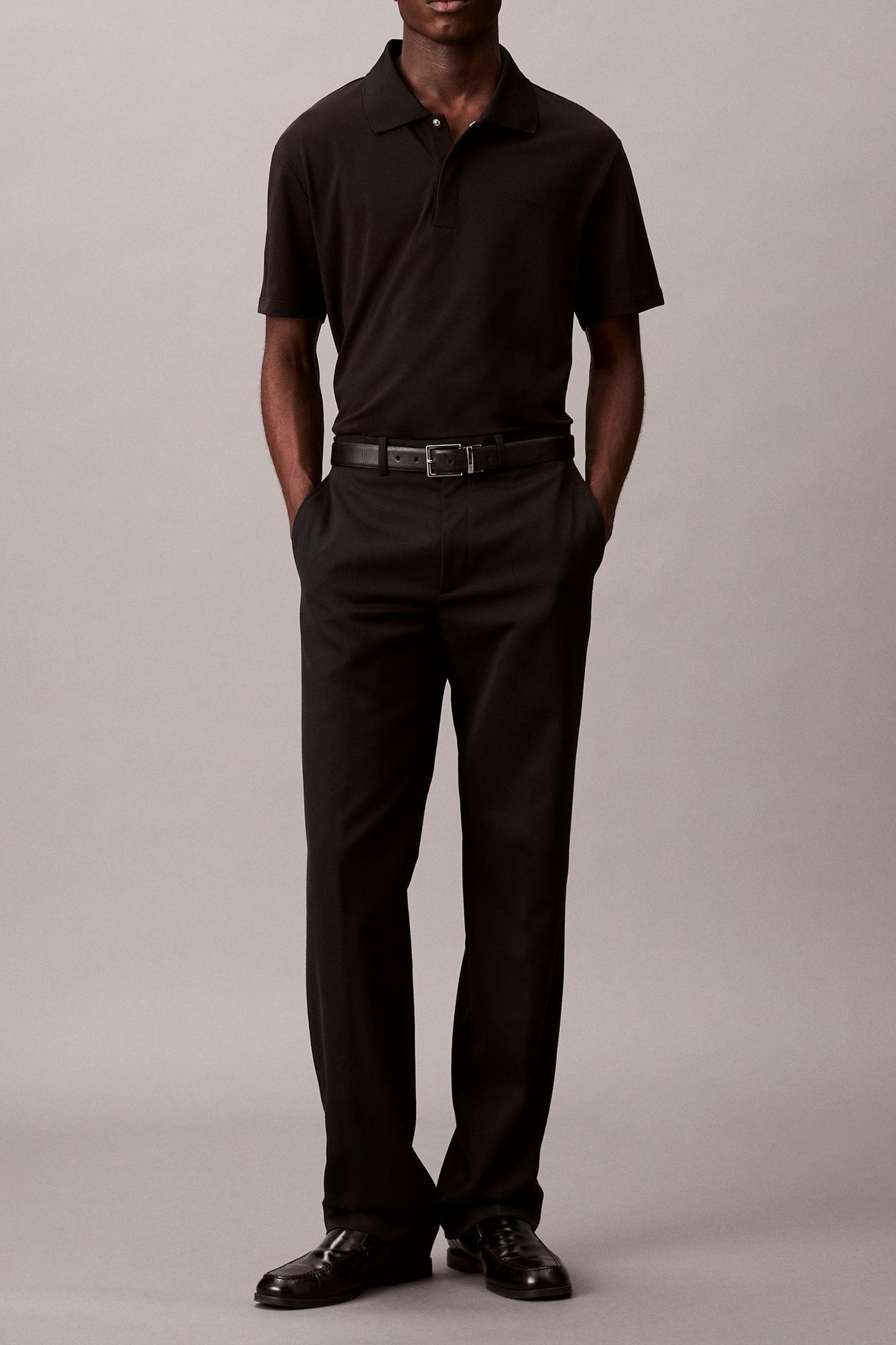 SS COOLING PIQUE POLO BLACK 1