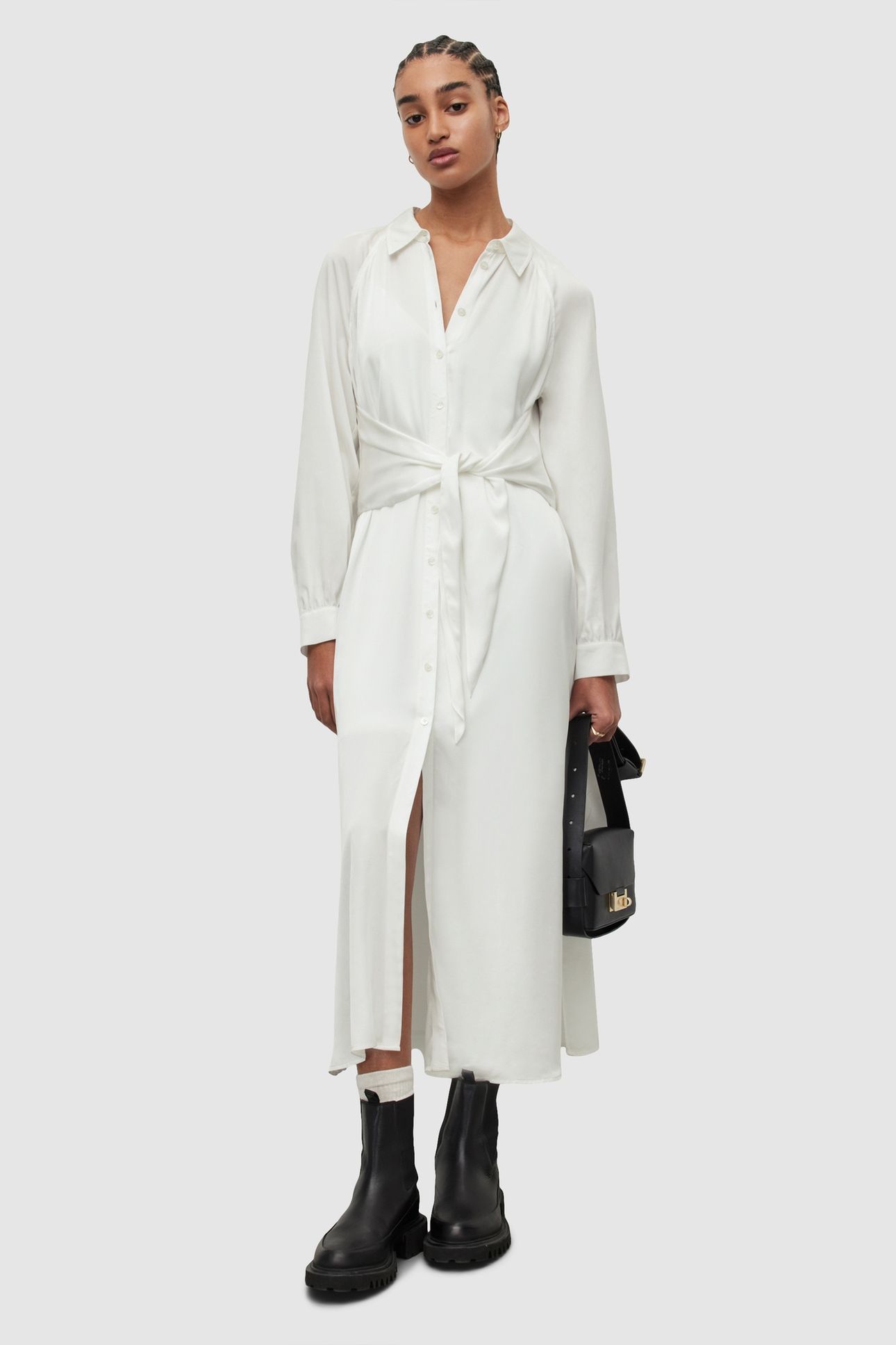 CLANETTA DRESS OFF WHITE 1