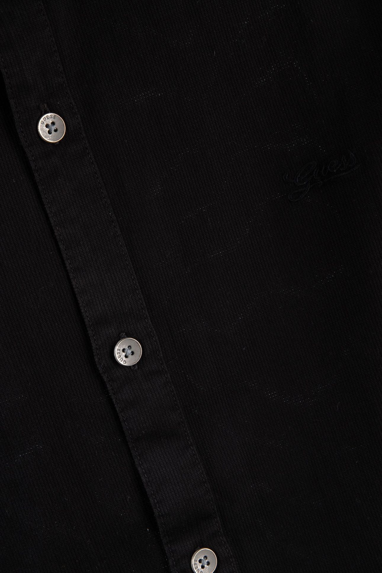 GUESS ECO LS SUNSET SHIRT JET BLACK A996 4