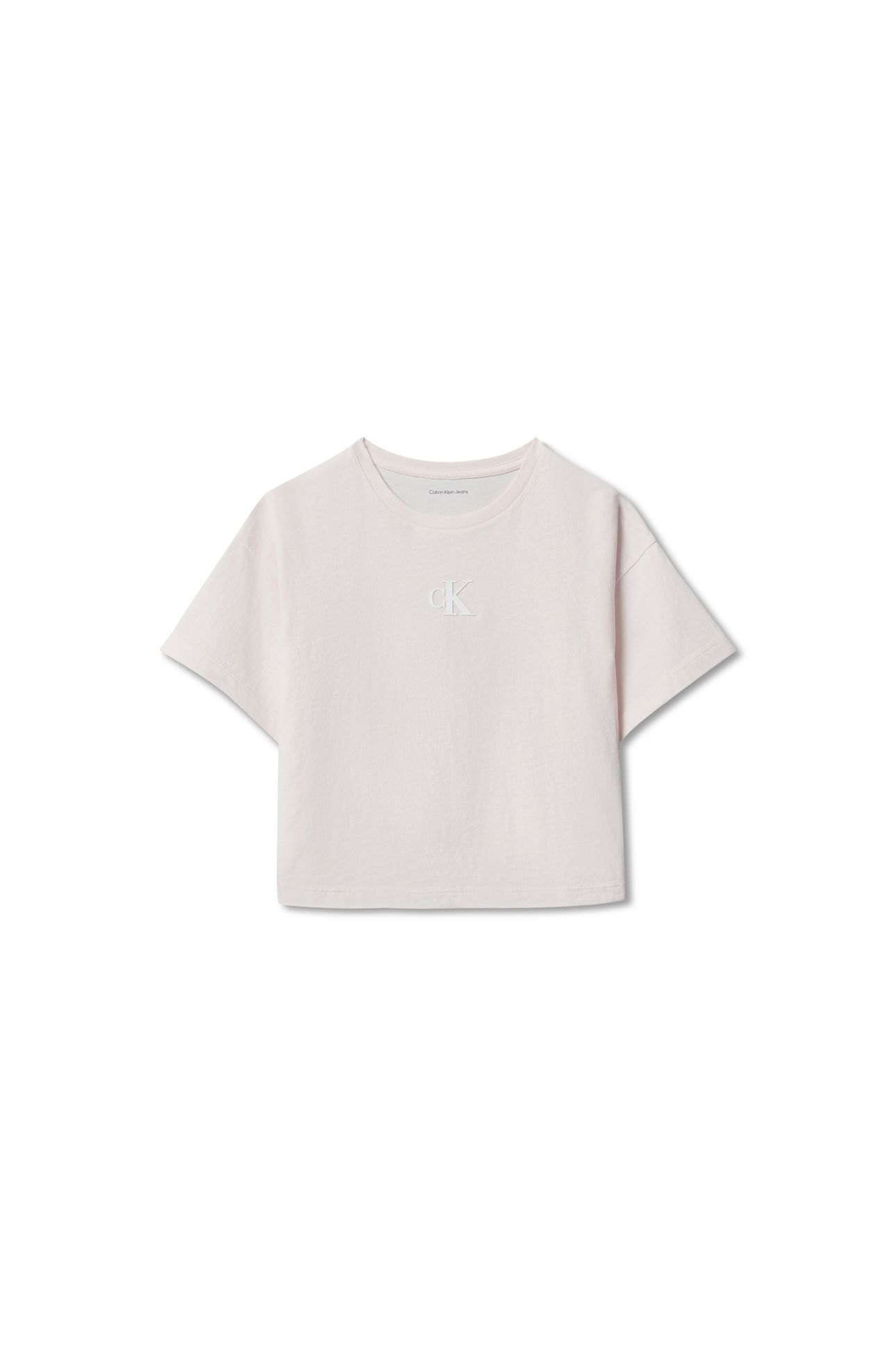 GIRLS LOGO BOXY T-SHIRT MANGANO CALCITE 4
