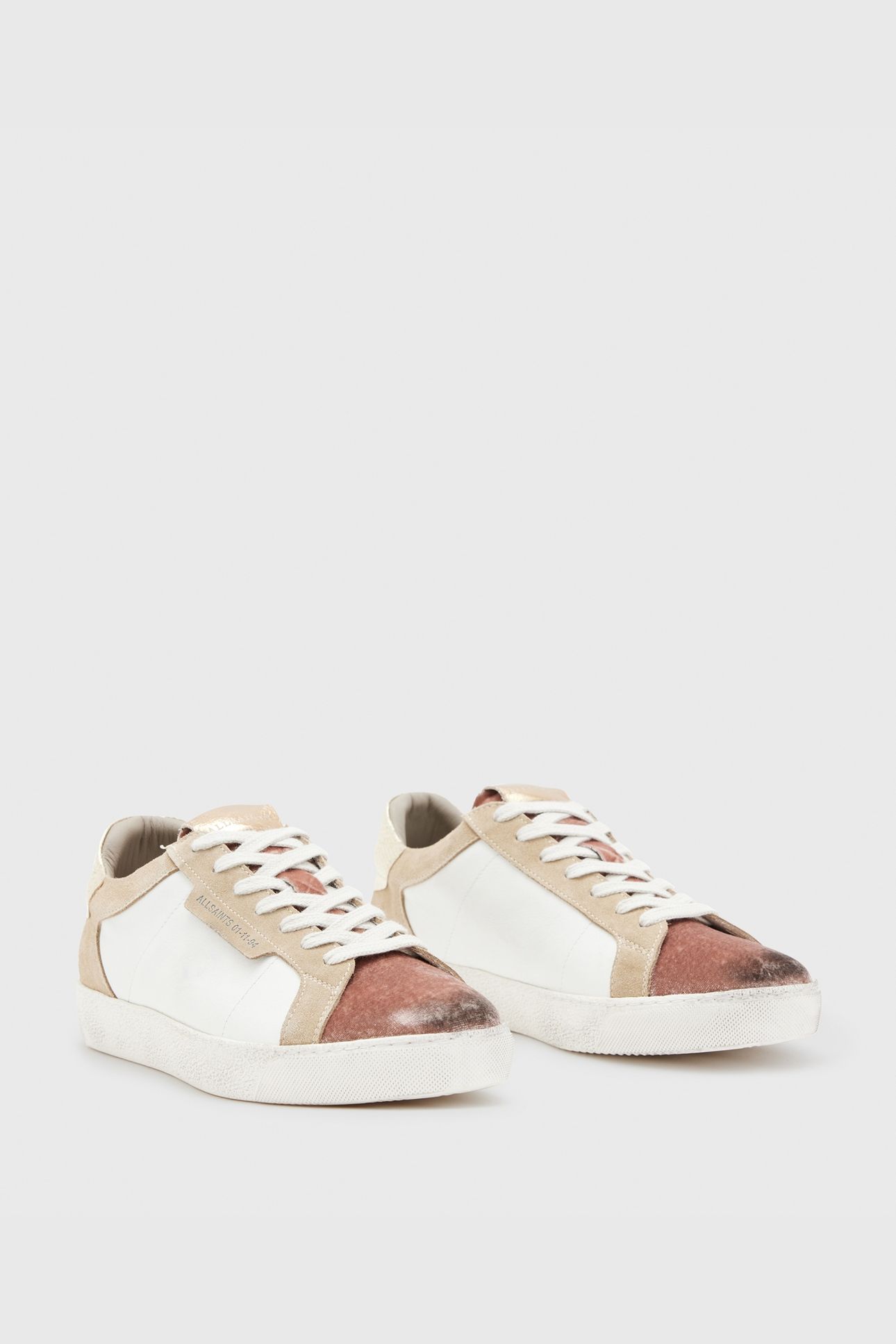 SHEER SNEAKER CHALK WHITE/PINK 3