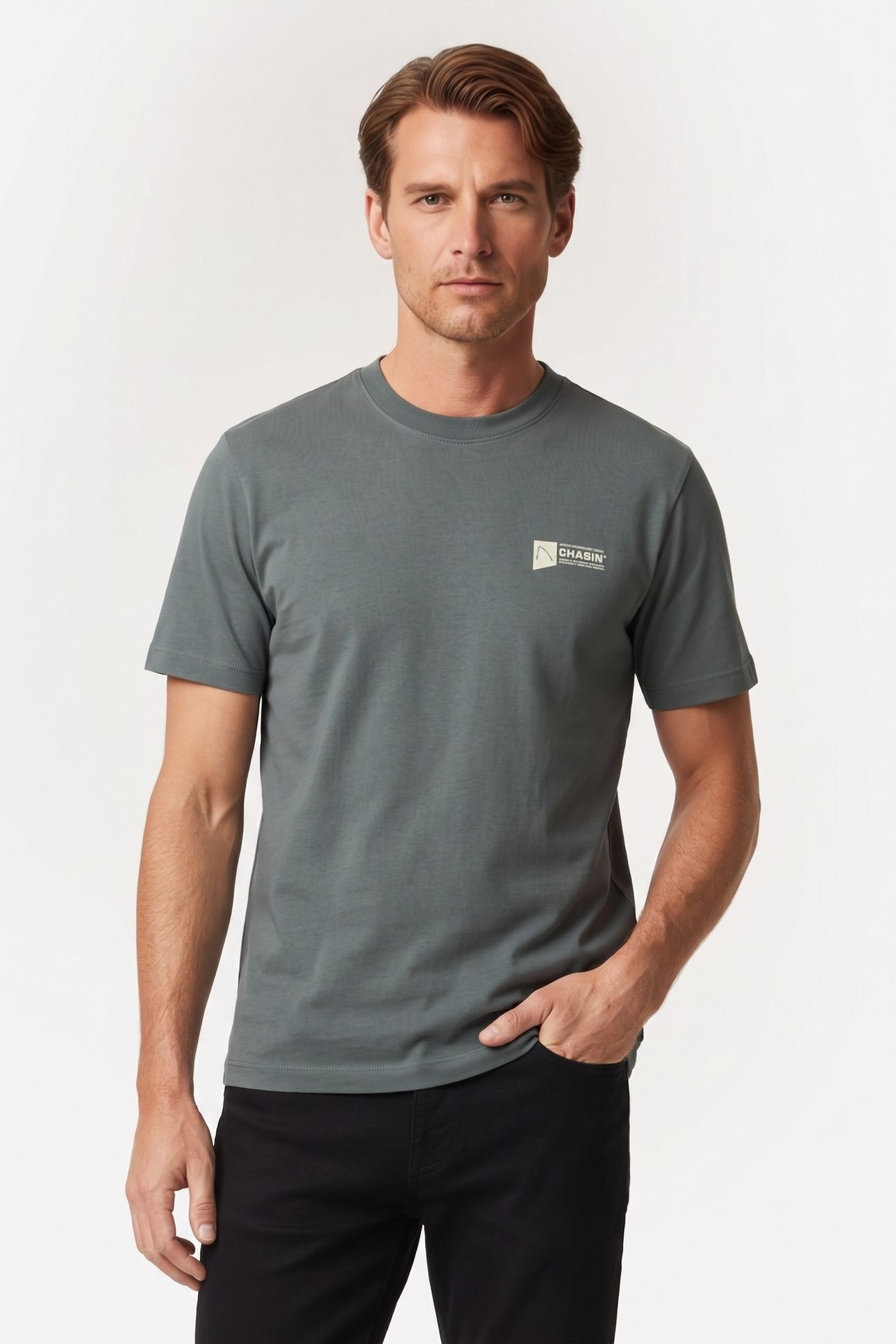 IDO TEE T-SHIRT SHORT SLEEVE BALSAM GREEN 1