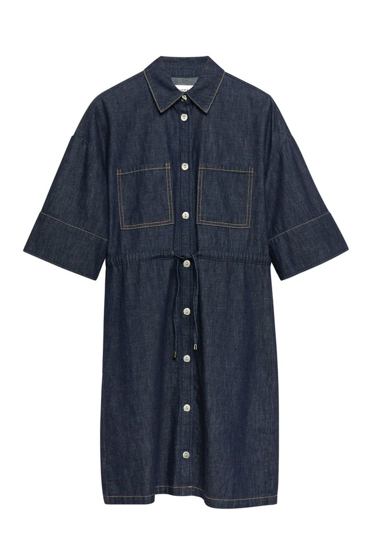COMMA DRESSES BLUE DENIM 4