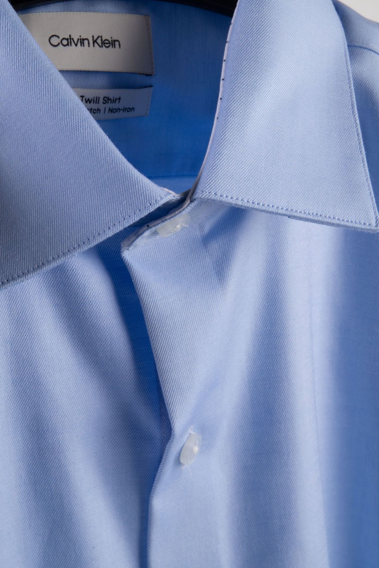 SLIM ESSENTIAL TWILL SHIRT LIGHT BLUE 4