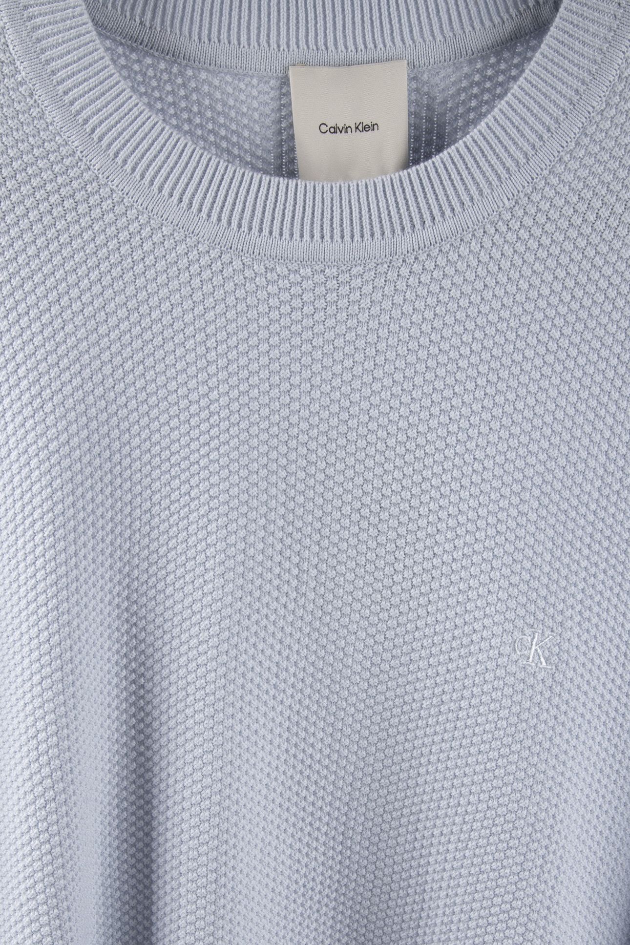 LS TEXTURED COTTON SWEATER PLEIN AIR 4