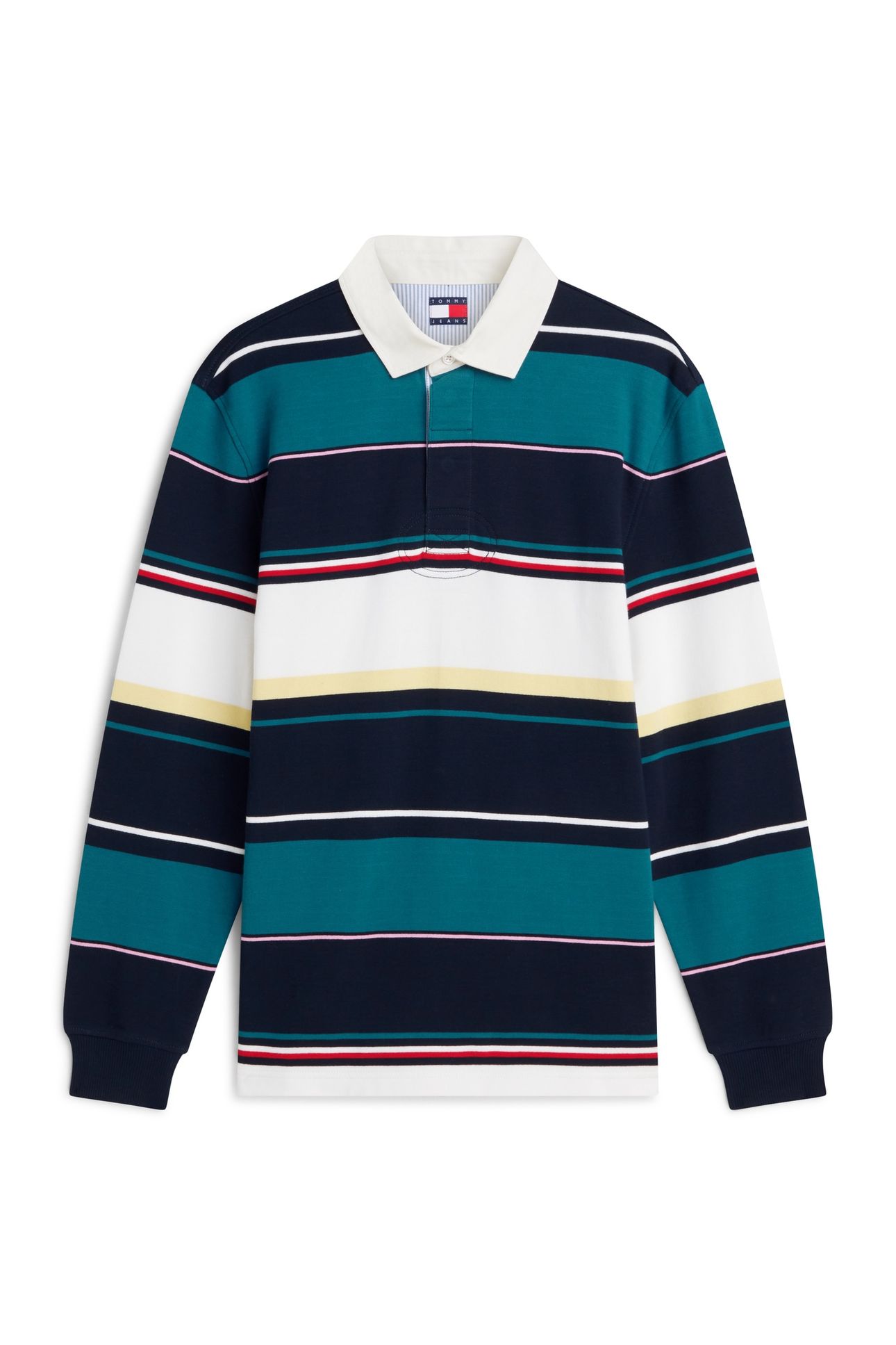 RELAXED STRIPE RUGBY DARK NIGHT NAVY MULTI 5