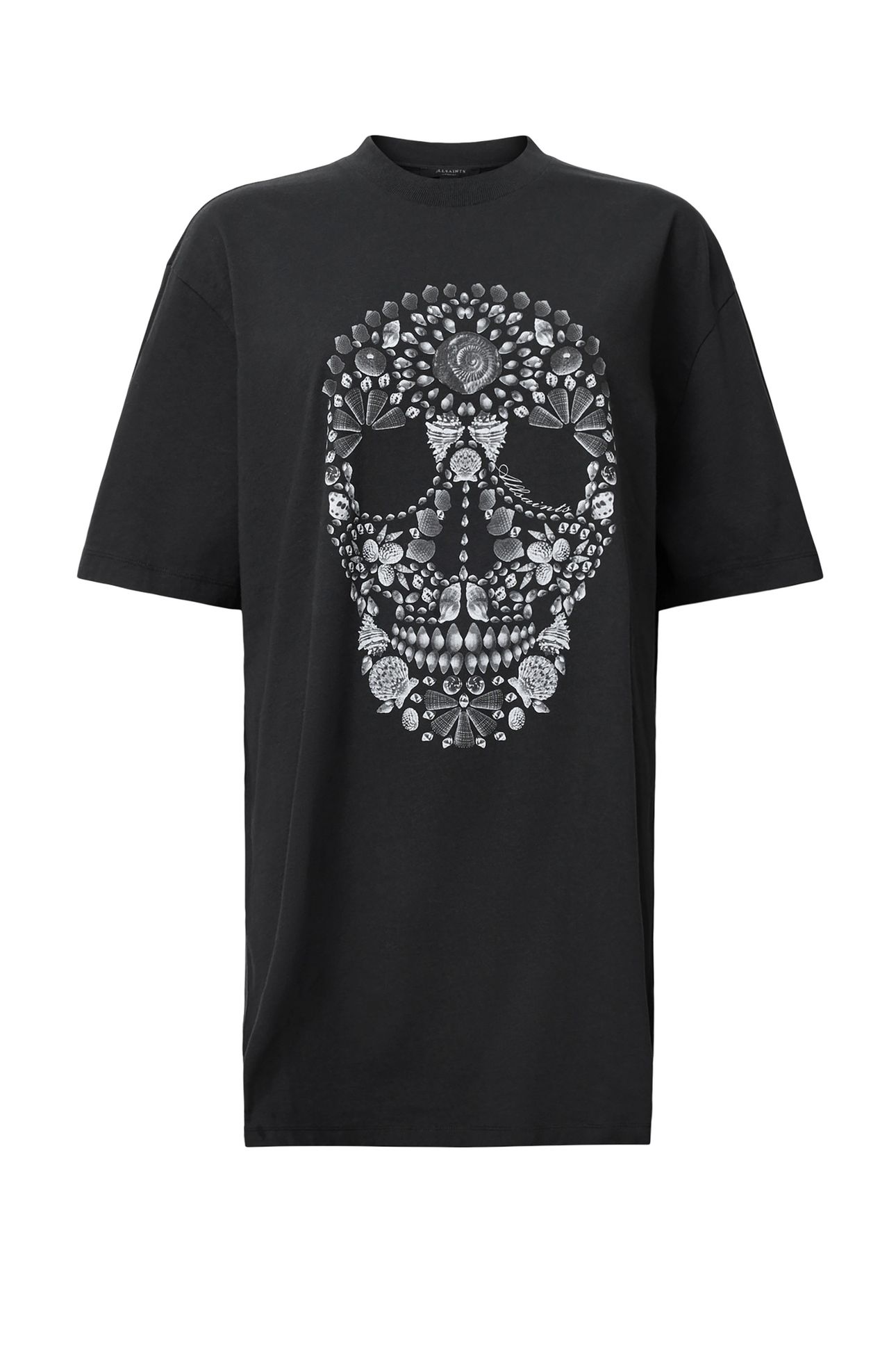 SHKULL TEE DRESS BLACK 6