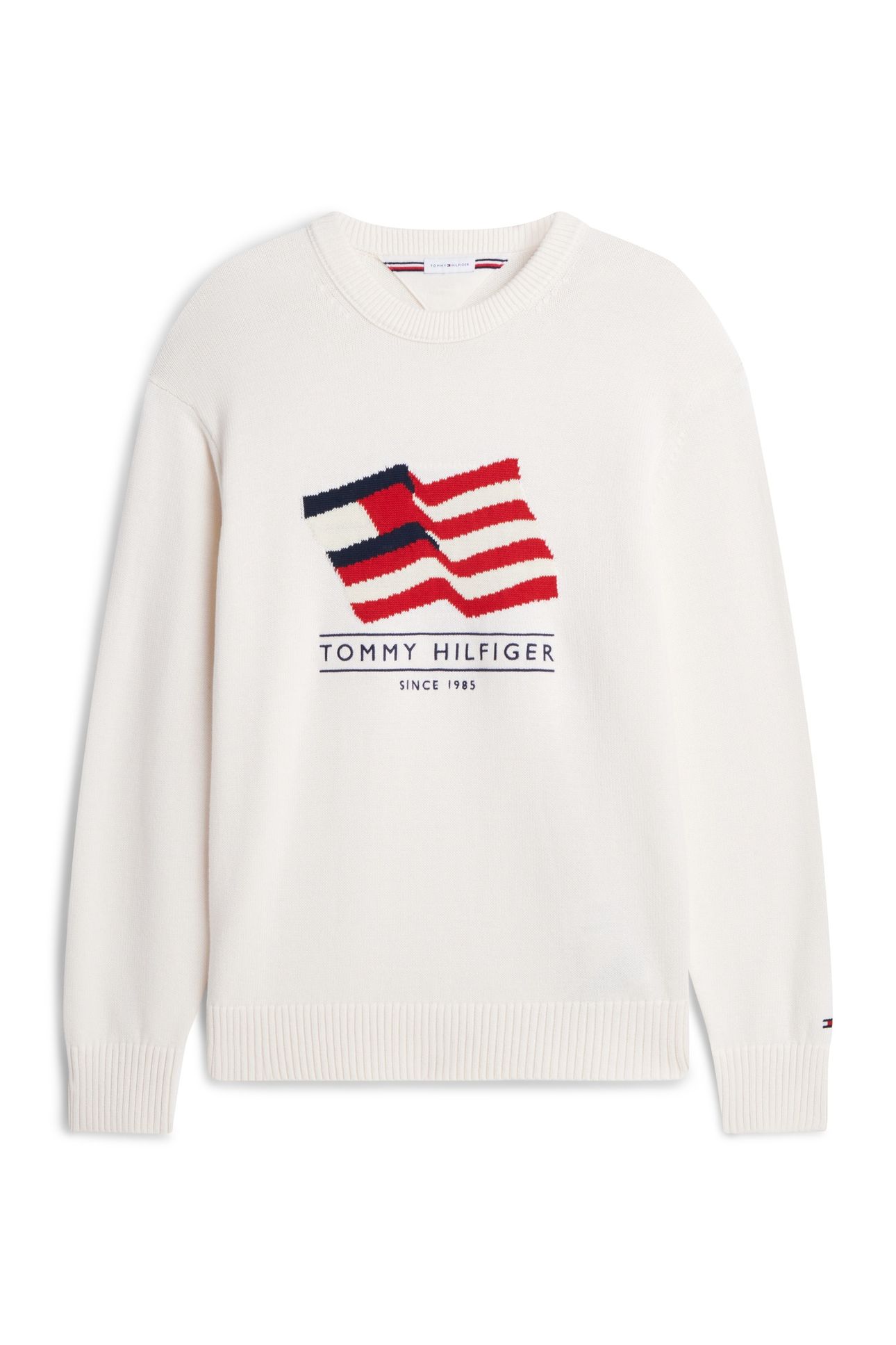 RWB CREW NECK SWEATER IVORY PETAL 5