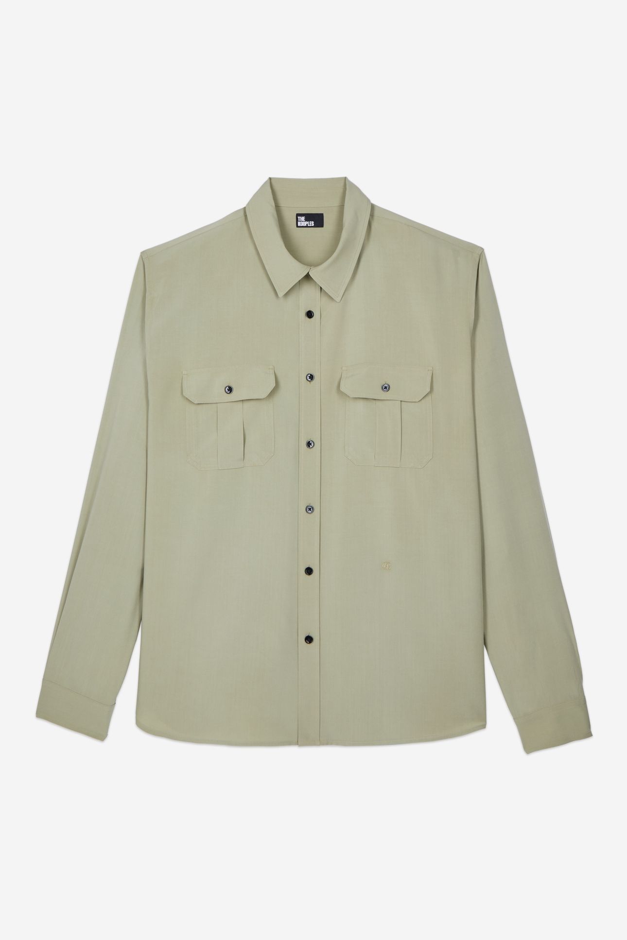 LONG-SLEEVED SHIRT KAKI GREY 4