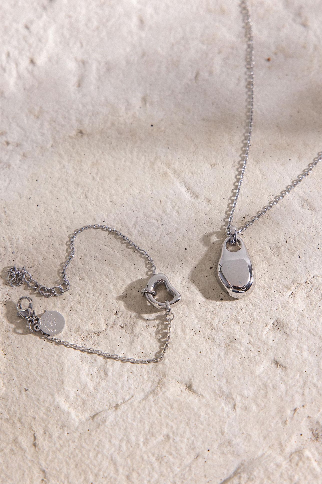 JEWELRY BOX ORGANIC SET SILVER 7