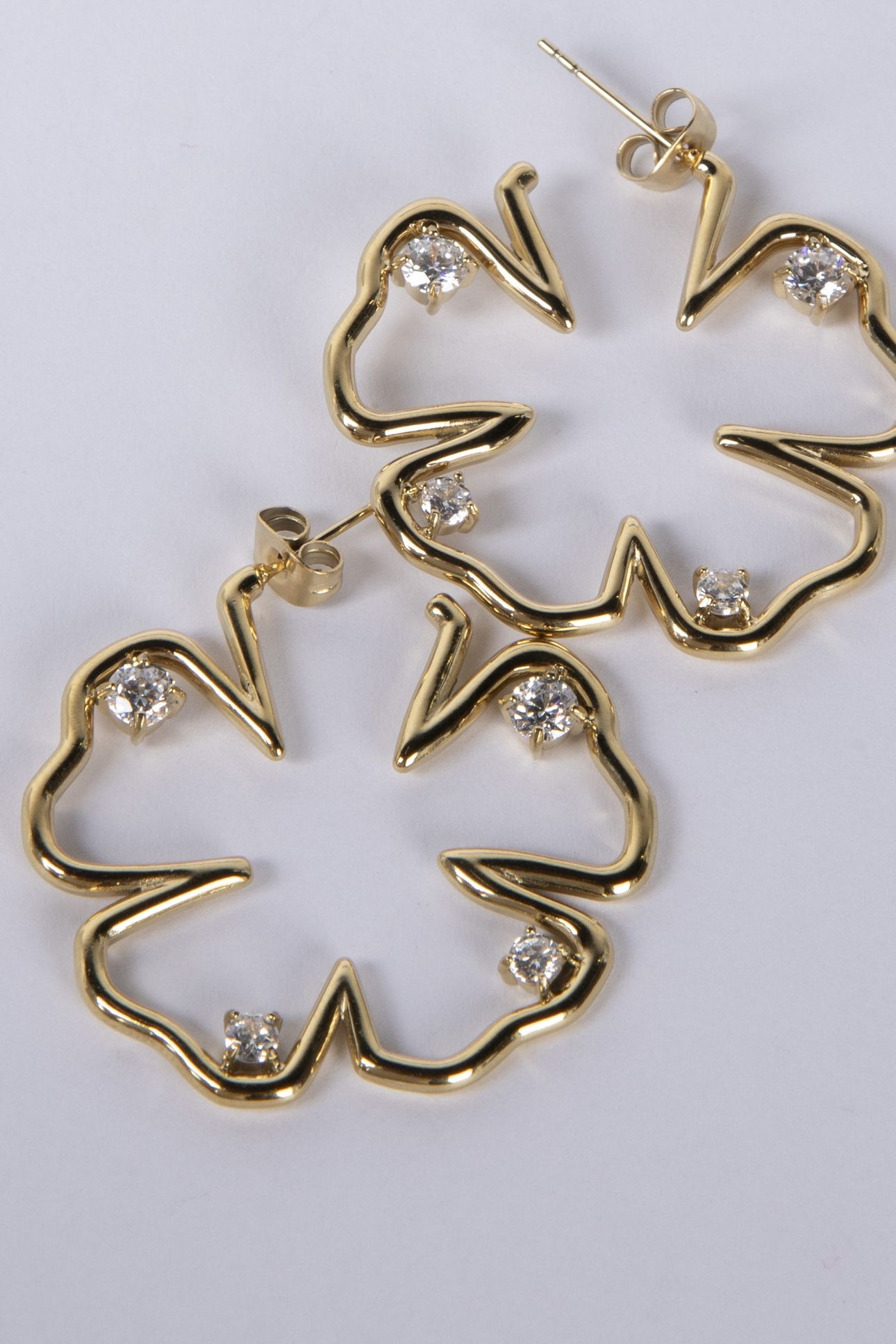 JEWELRY BOX HIBISCUS SET GOLD 8