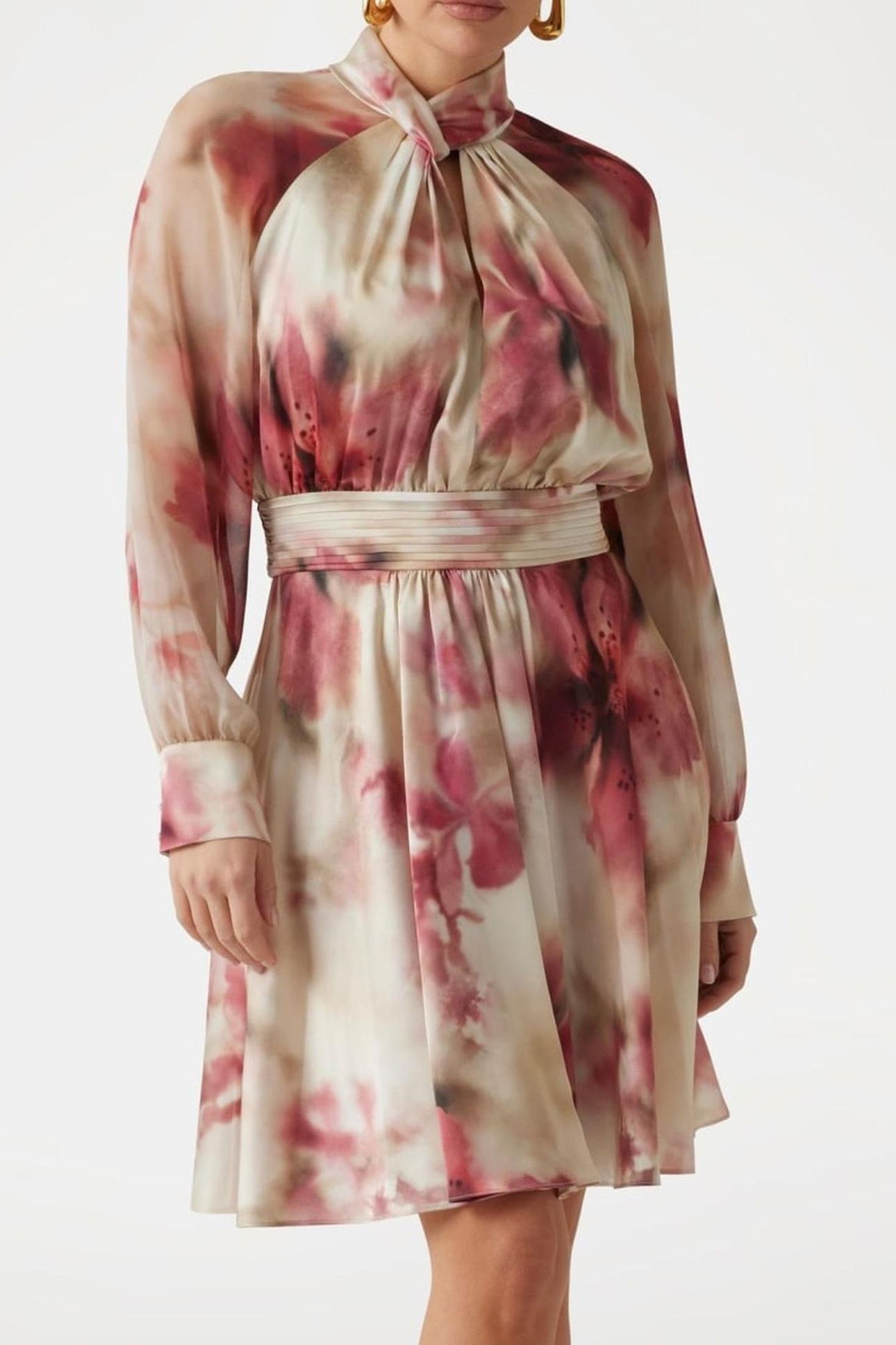BIANCA LS FLARED DRE BLOSSOM CHARM 1