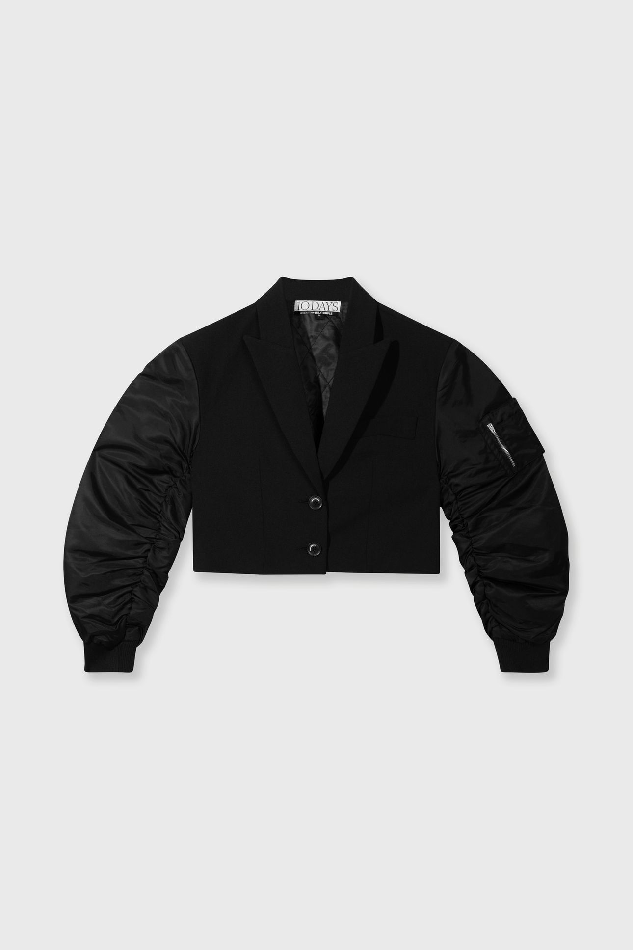 BOMBER BLAZER BLACK 5