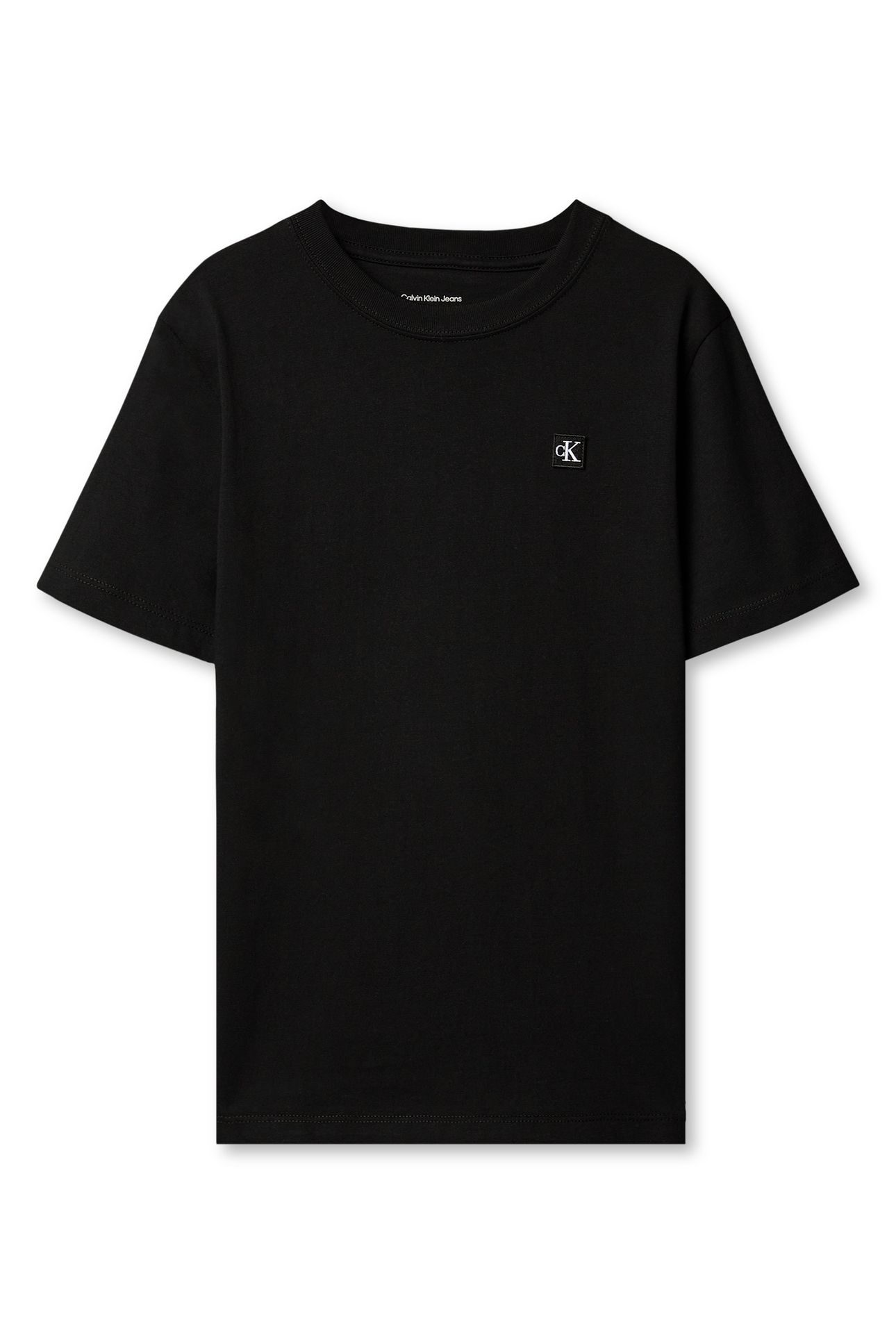UNISEX MINI BADGE REGULAR T-SHIRT BLACK 5