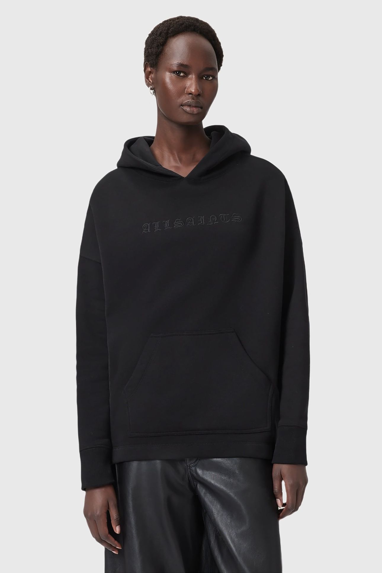 VISION ETIE HOODY BLACK 1