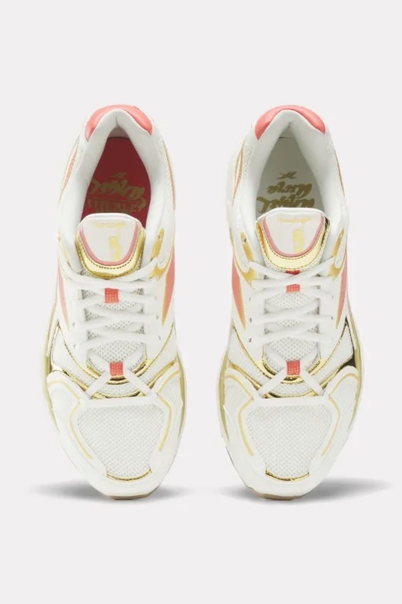 UNISEX RBK PREMIER ROAD PLU CHALK/SUNSETCORAL/CHALK 4