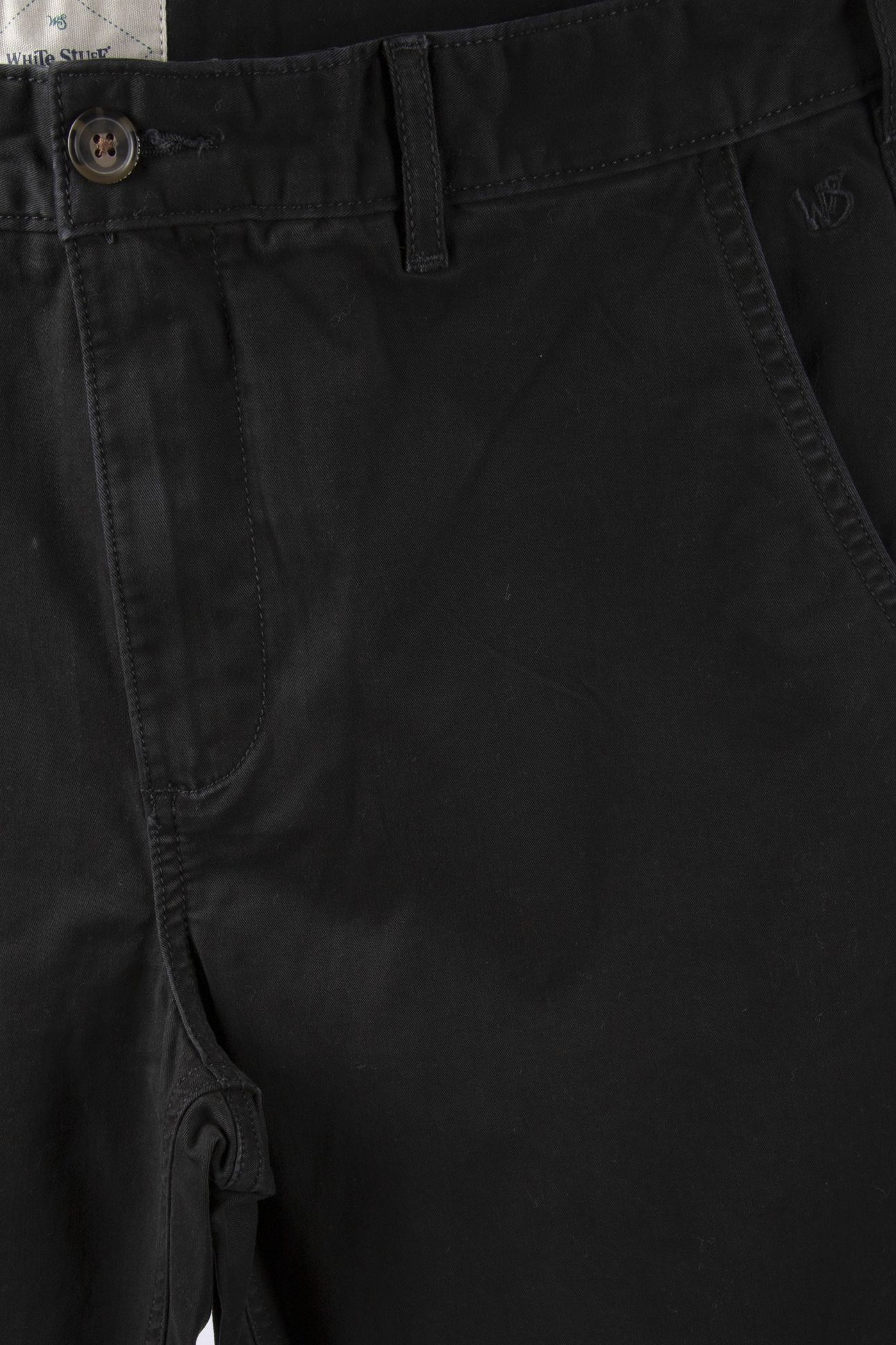ELM CHINO TROUSER PURE BLACK 4