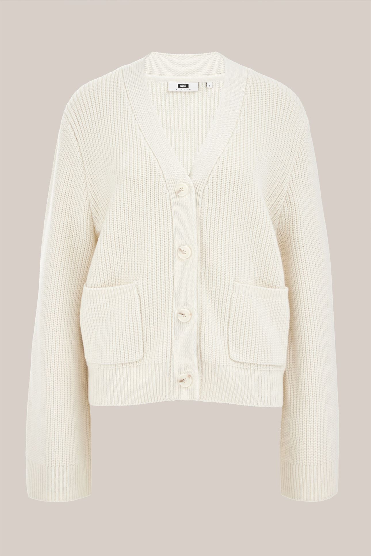 KNITTED CARDIGAN OFF-WHITE 4