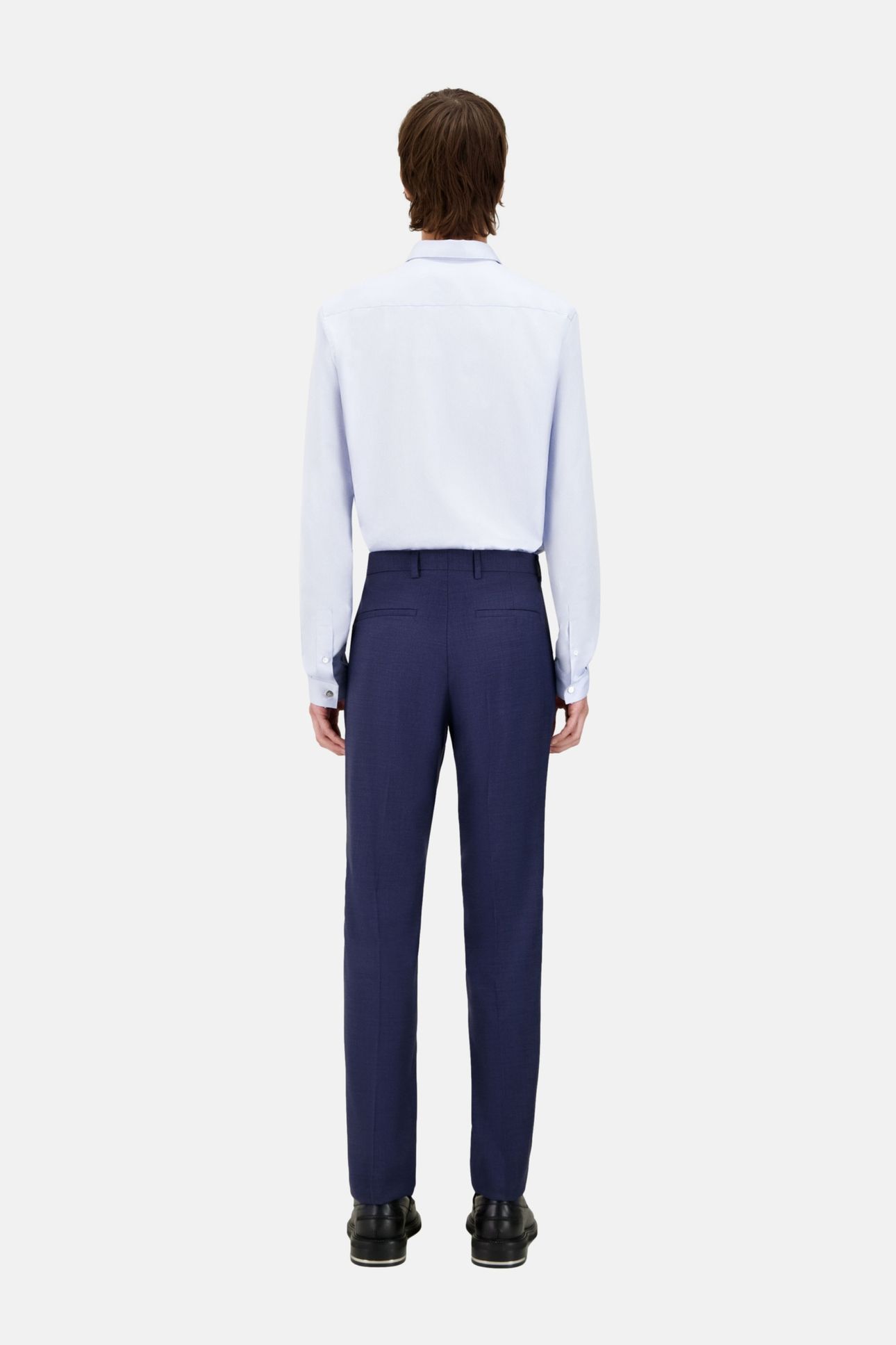 CLASSIC SUIT TROUSERS WITH ITALIAN POCKETS NAVY 4